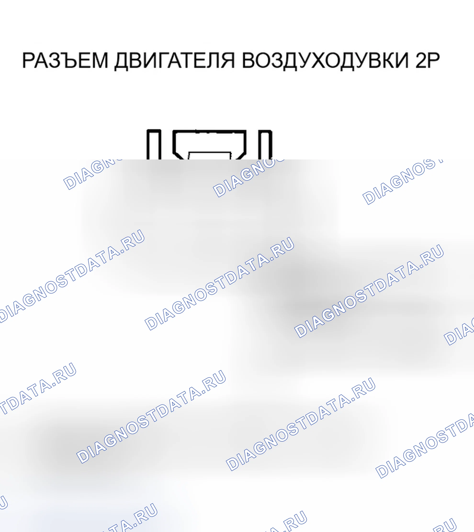 Рис. 112: Индикатор расшифровка кода ошибки B1241 или расшифровка кода ошибки 6: Проблема в цепи двигателя вентилятора. Honda Odyssey I