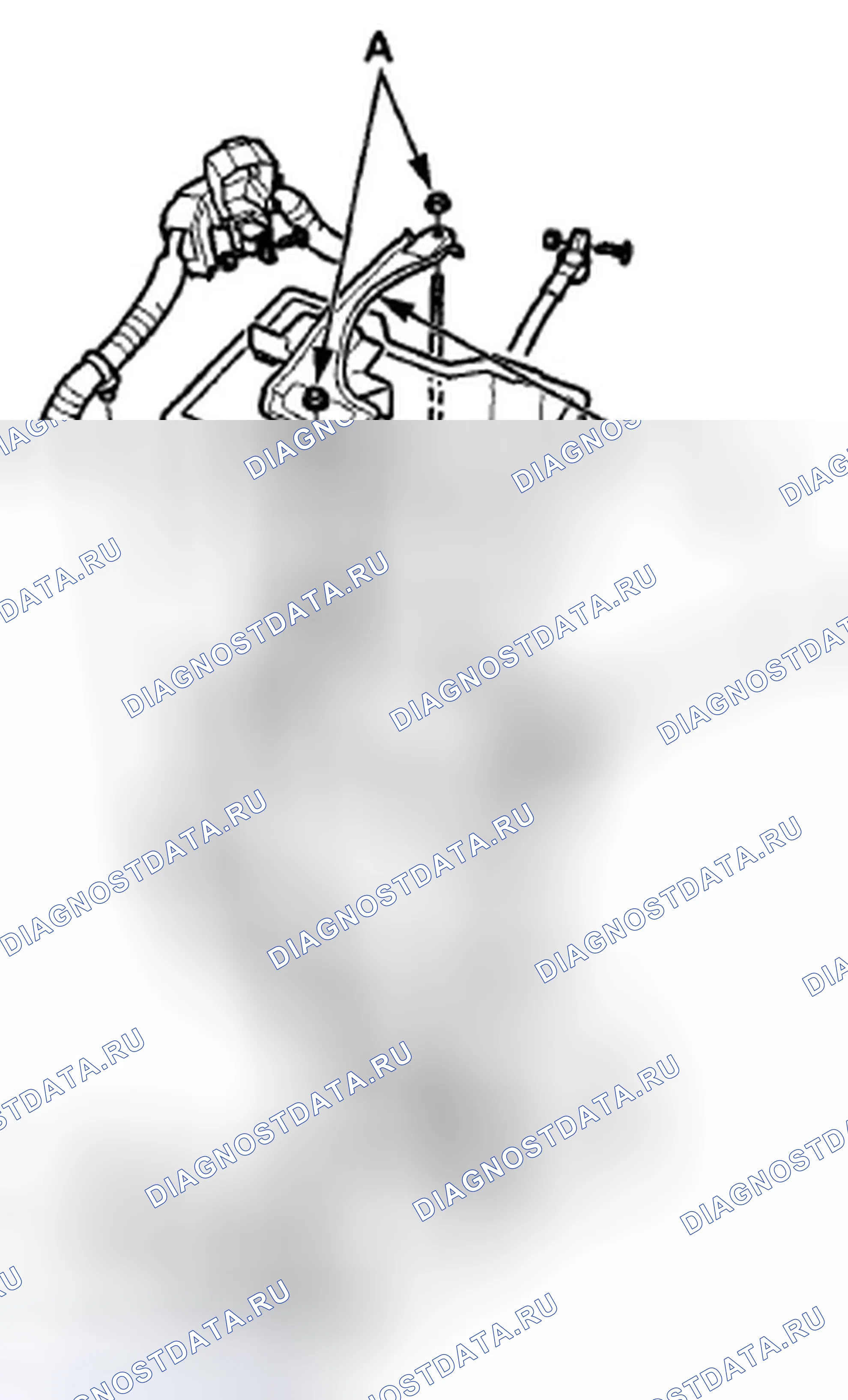 Рис. 89: Демонтаж. Honda Crosstour I