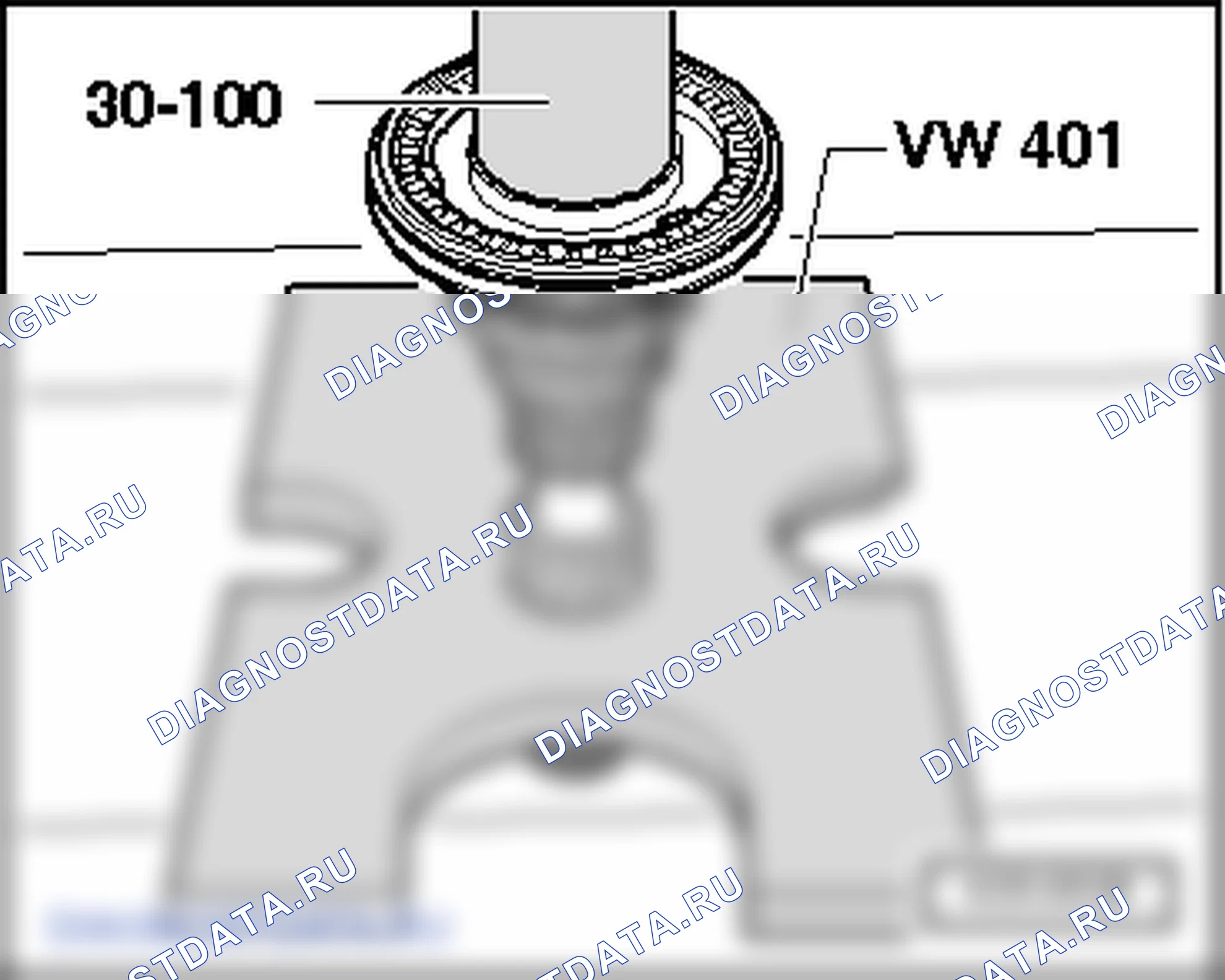 Первичный вал (6-ступенчатая коробка передач 0AG). Volkswagen Golf Mk5
