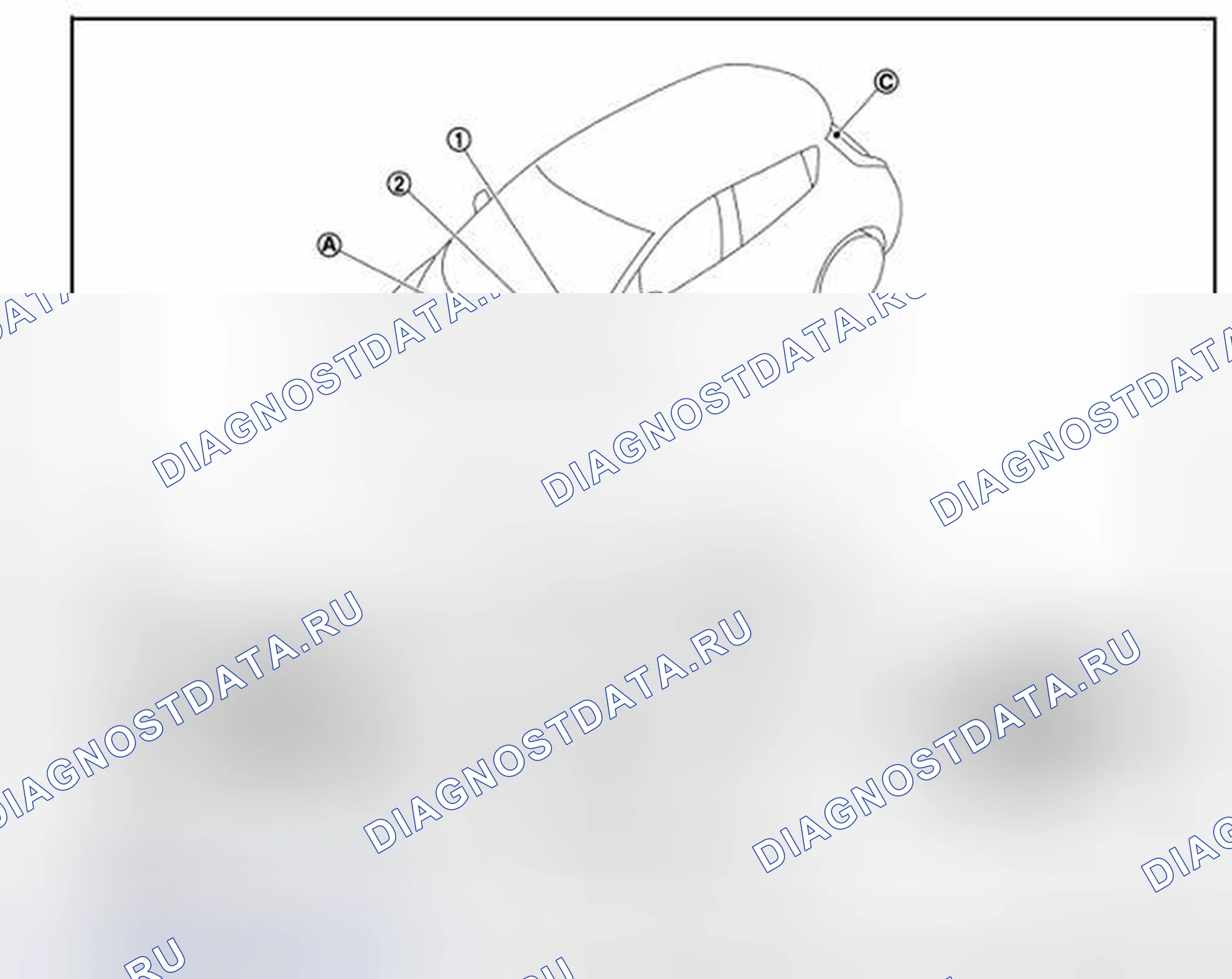 Рис. 39: Расположение компонентов. Nissan Leaf I