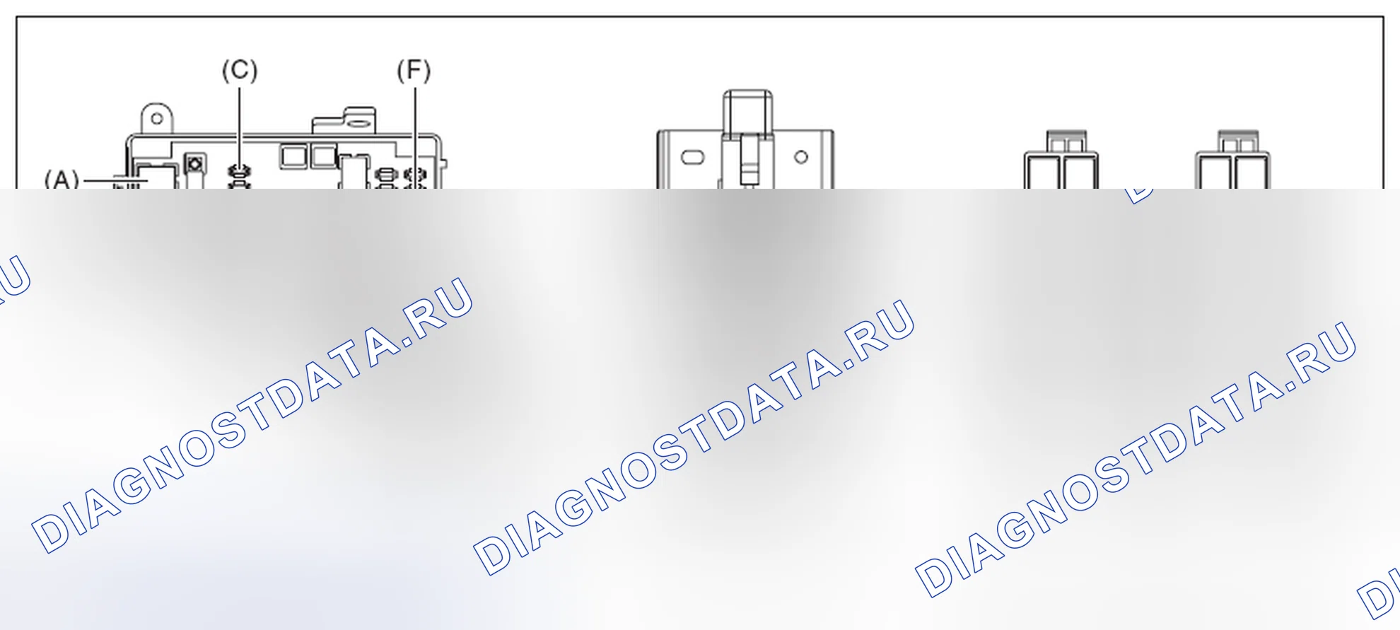 Рис. 76: РАСПОЛОЖЕНИЕ. Subaru Impreza GK