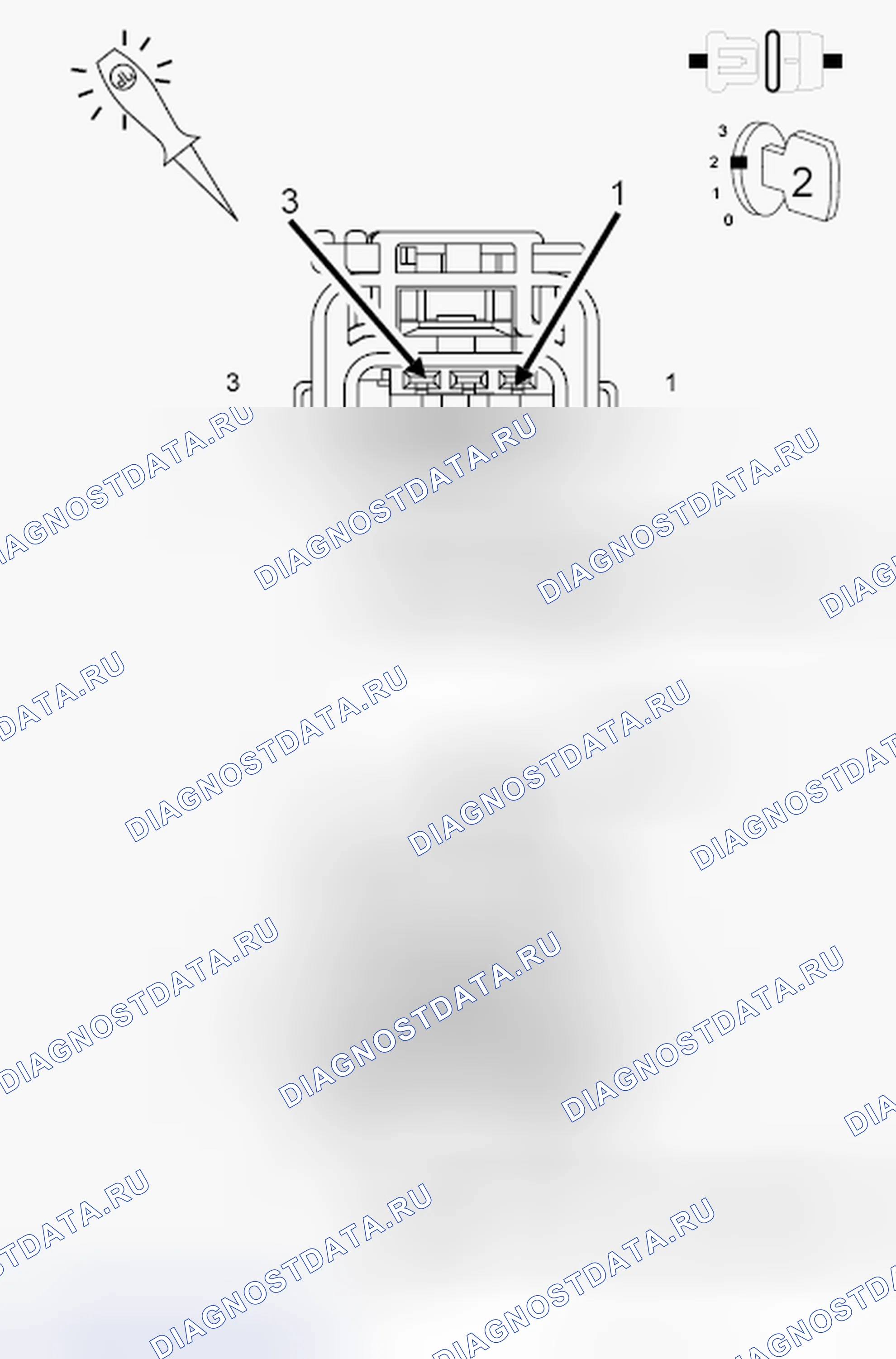 Рис. 369: ДИАГНОСТИЧЕСКИЙ ТЕСТ. Dodge Grand Caravan V