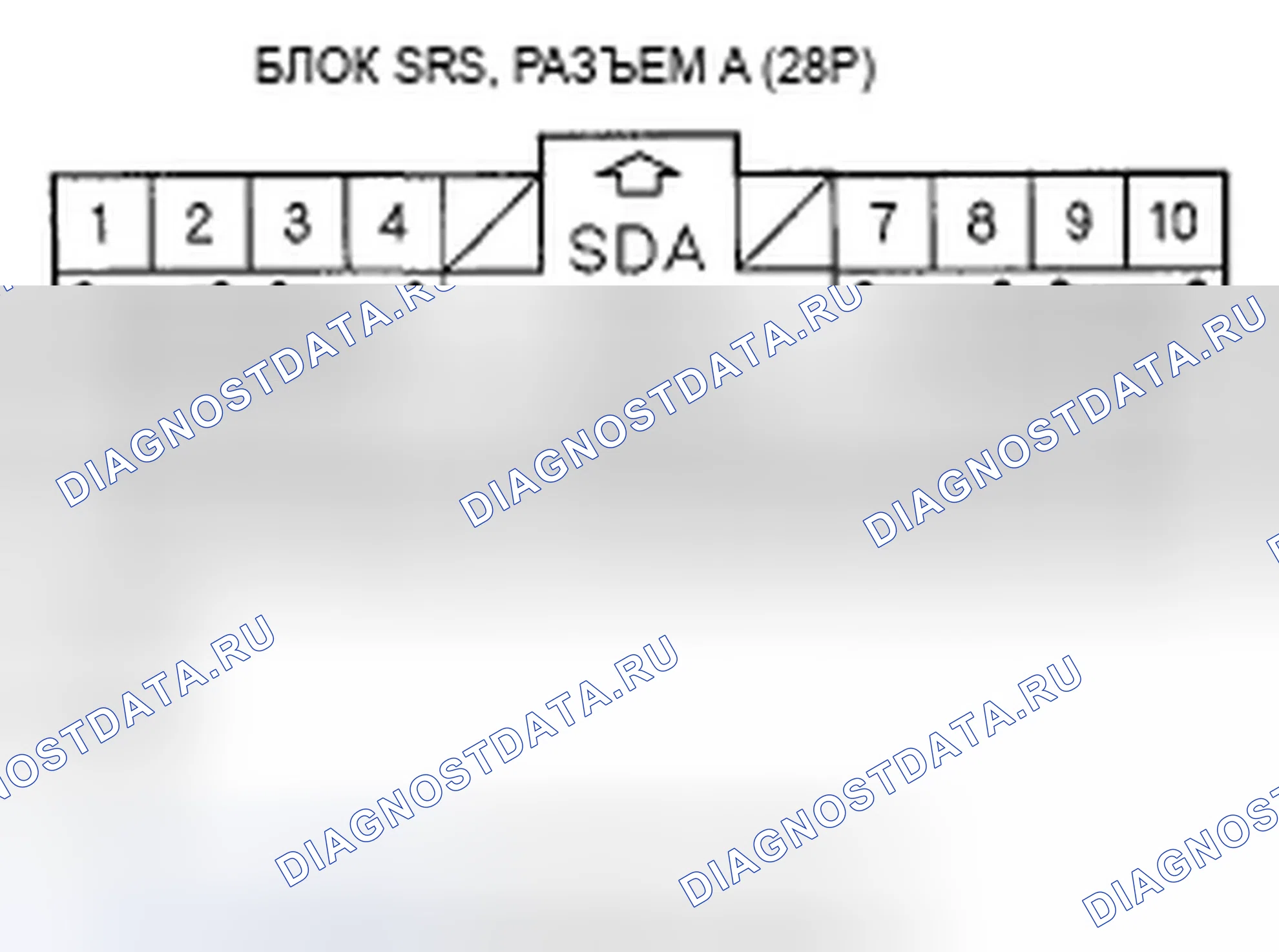 Рис. 221: A1-1x расшифровка кода ошибки («x» может быть от 0 до 9 или от A до F); Неисправный источник питания (линия ВА). Acura TSX I