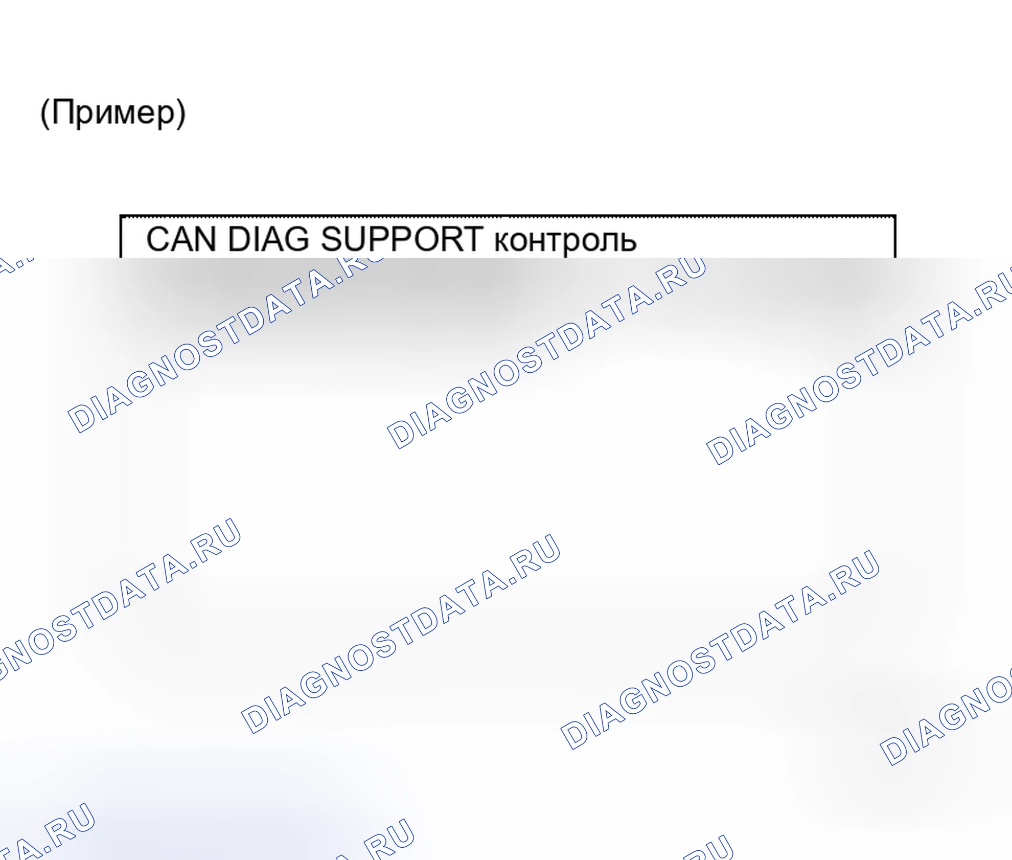 Рис. 29: ОПИСАНИЕ ЭКРАНА " CAN DIAG SUPPORT Mntr " БЛОКА УПРАВЛЕНИЯ ДИСПЛЕЕМ. Honda Lagreat I