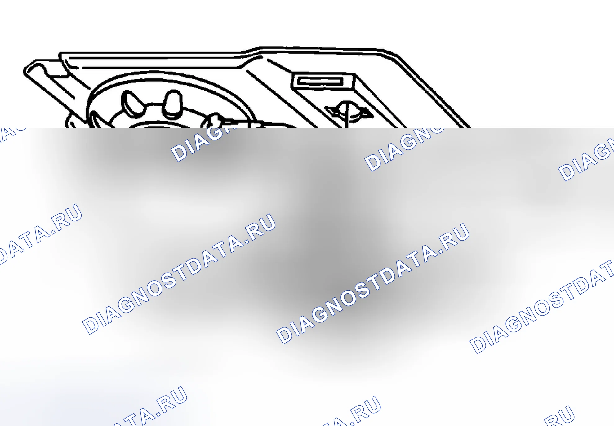 Рис. 7: Демонтаж и монтаж (правая сторона). Buick LeSabre VII