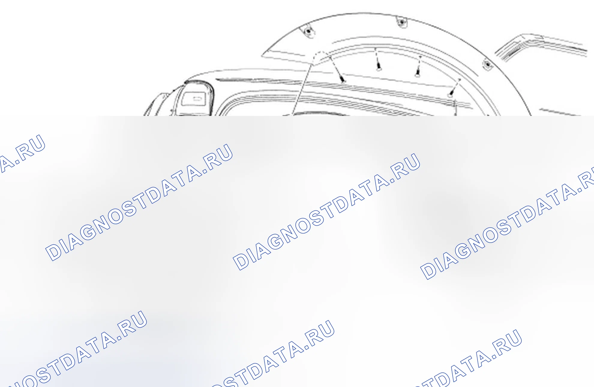 Рис. 42: Формовка крыла. Ford Ranger II