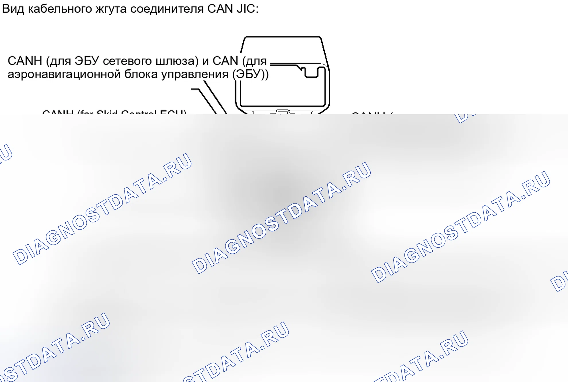Рис. 94: КЛЕММЫ ЭБУ. Toyota Avalon XX30 рестайлинг 2