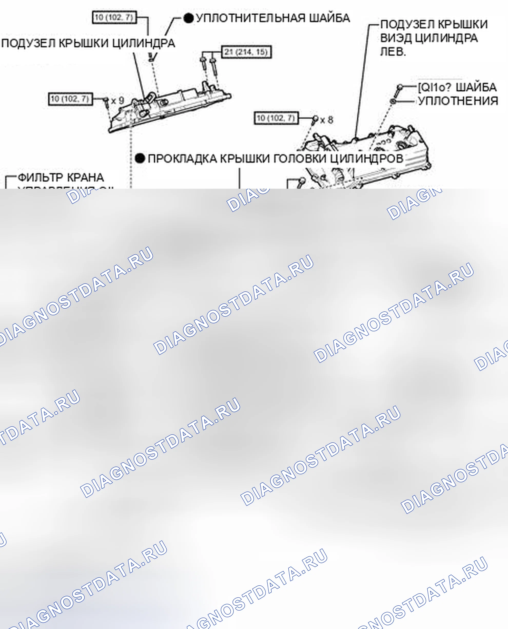 Рис. 117: ИЛЛЮСТРАЦИЯ. Toyota Highlander II рестайлинг