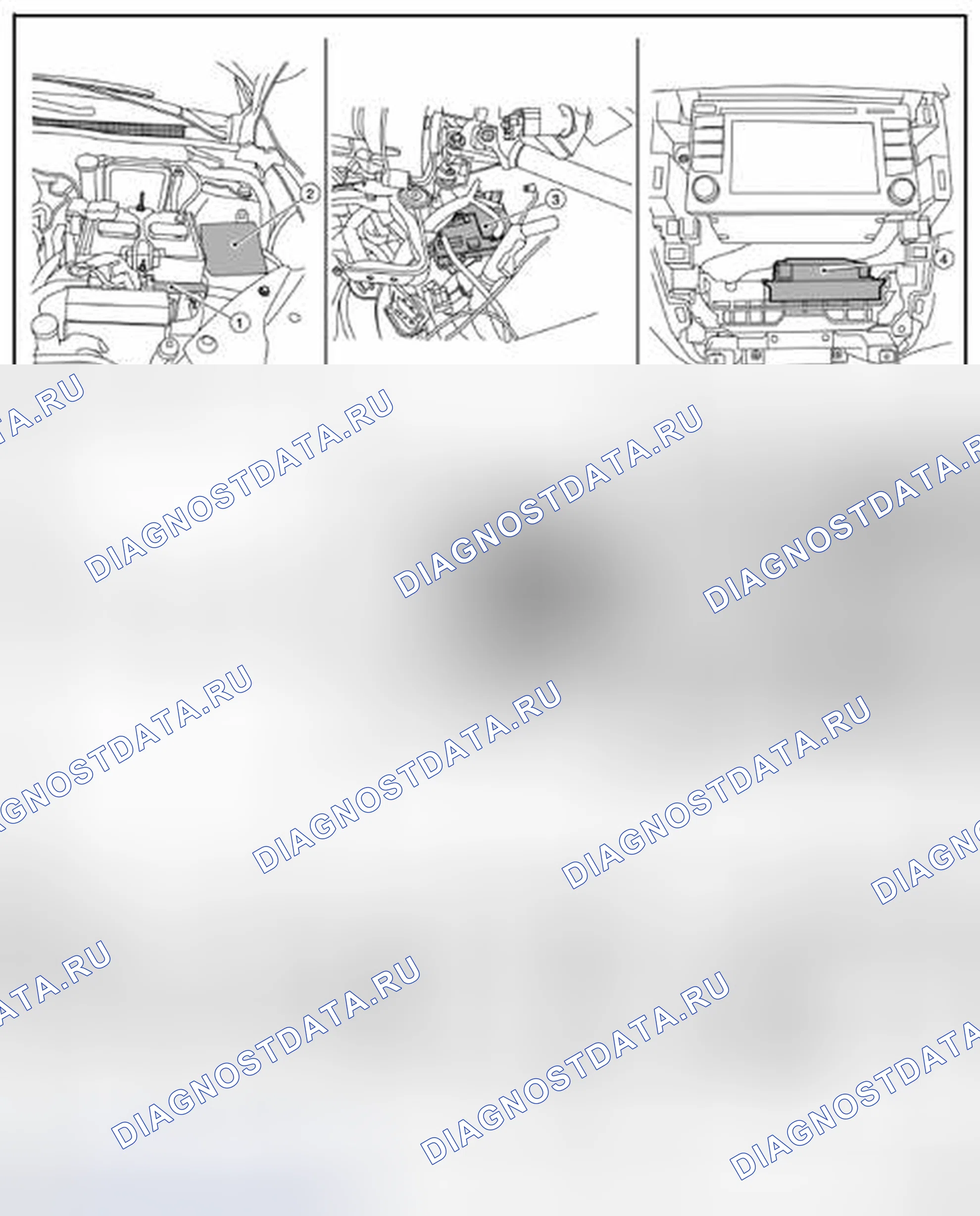 Рис. 86: Расположение компонентов. Nissan Sentra B17 рестайлинг