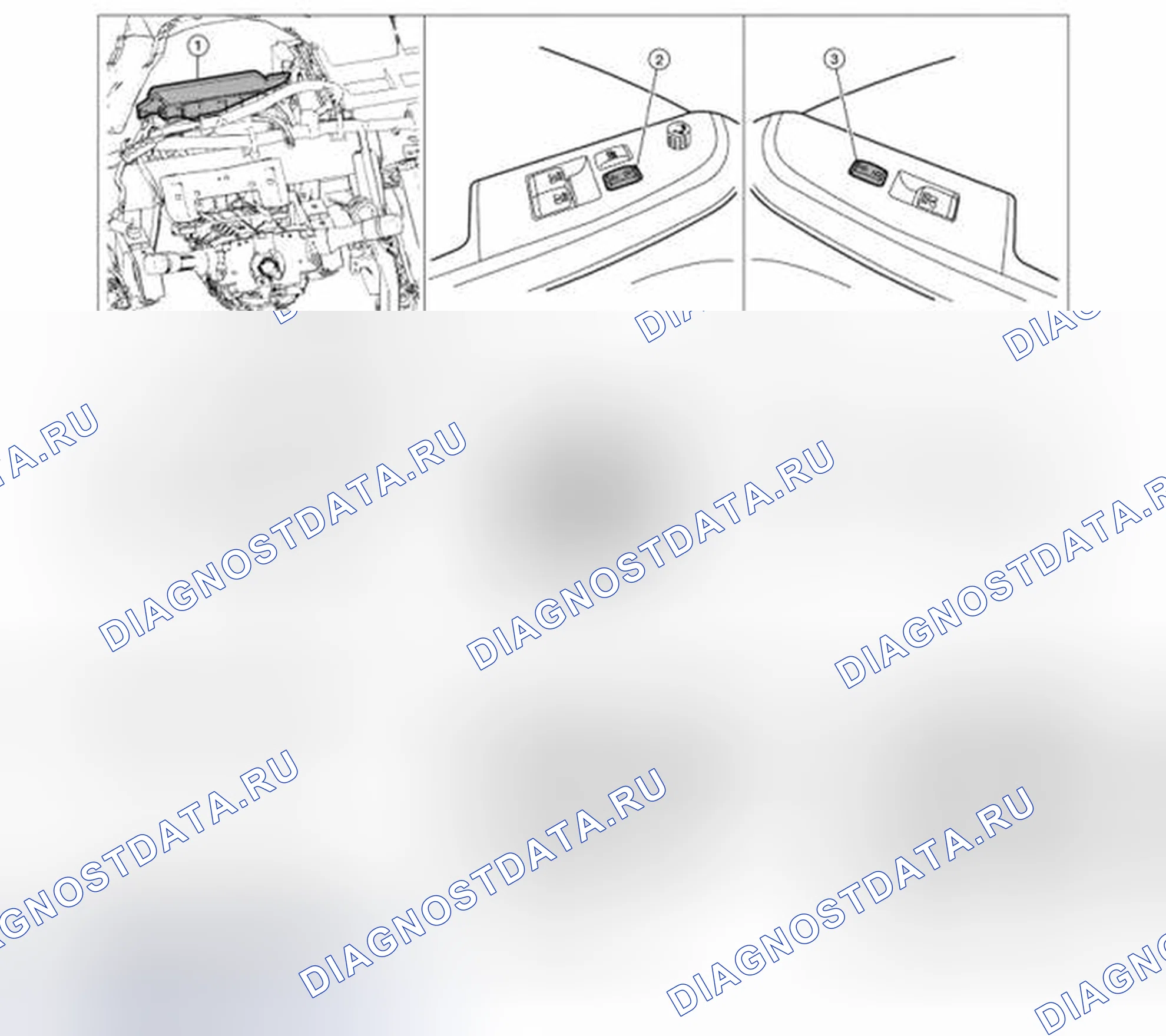 Рис. 382: Расположение компонентов. Nissan Altima L33