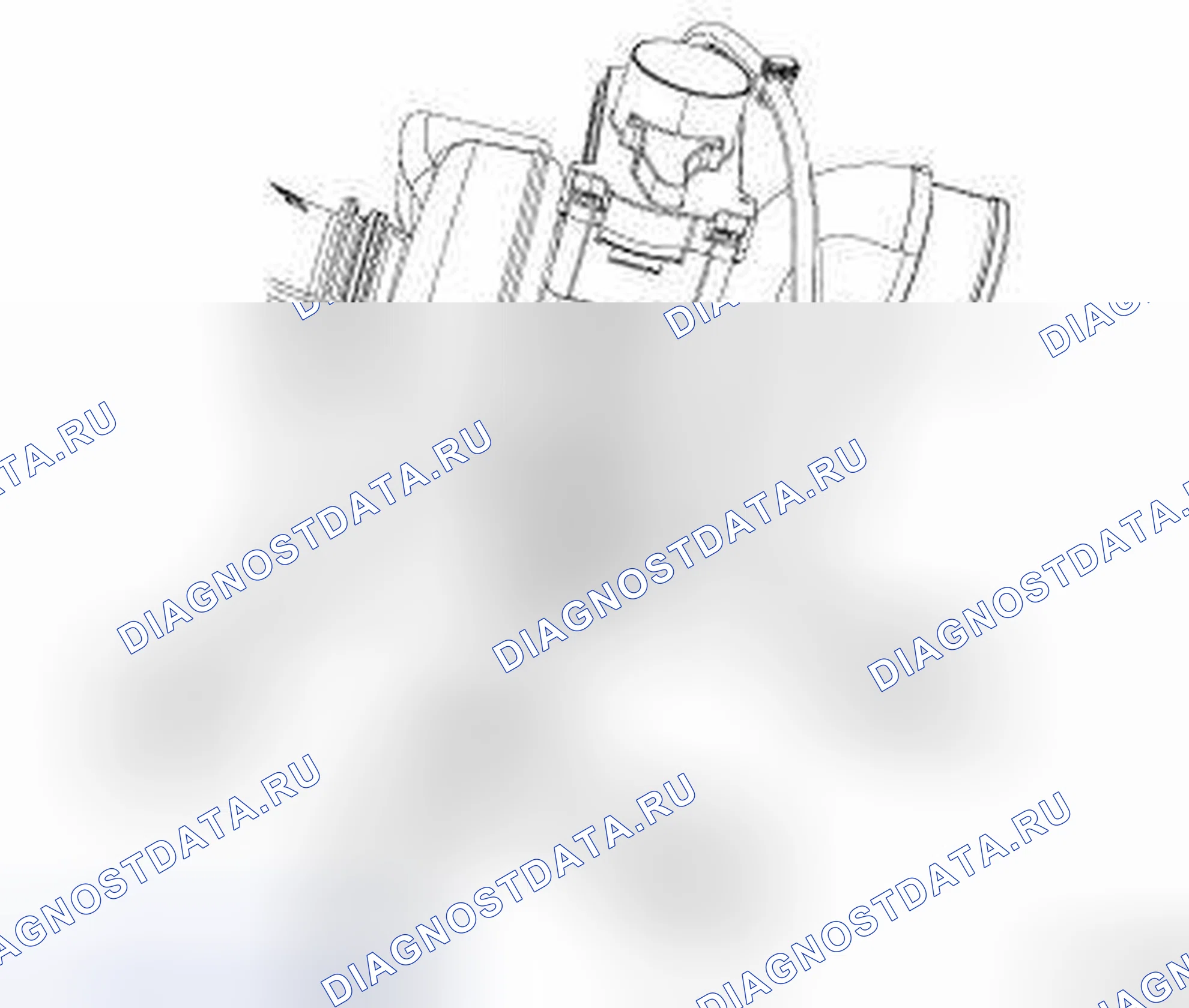 Рис. 556: ДЕМОНТАЖ. RAM Pickup 1500 