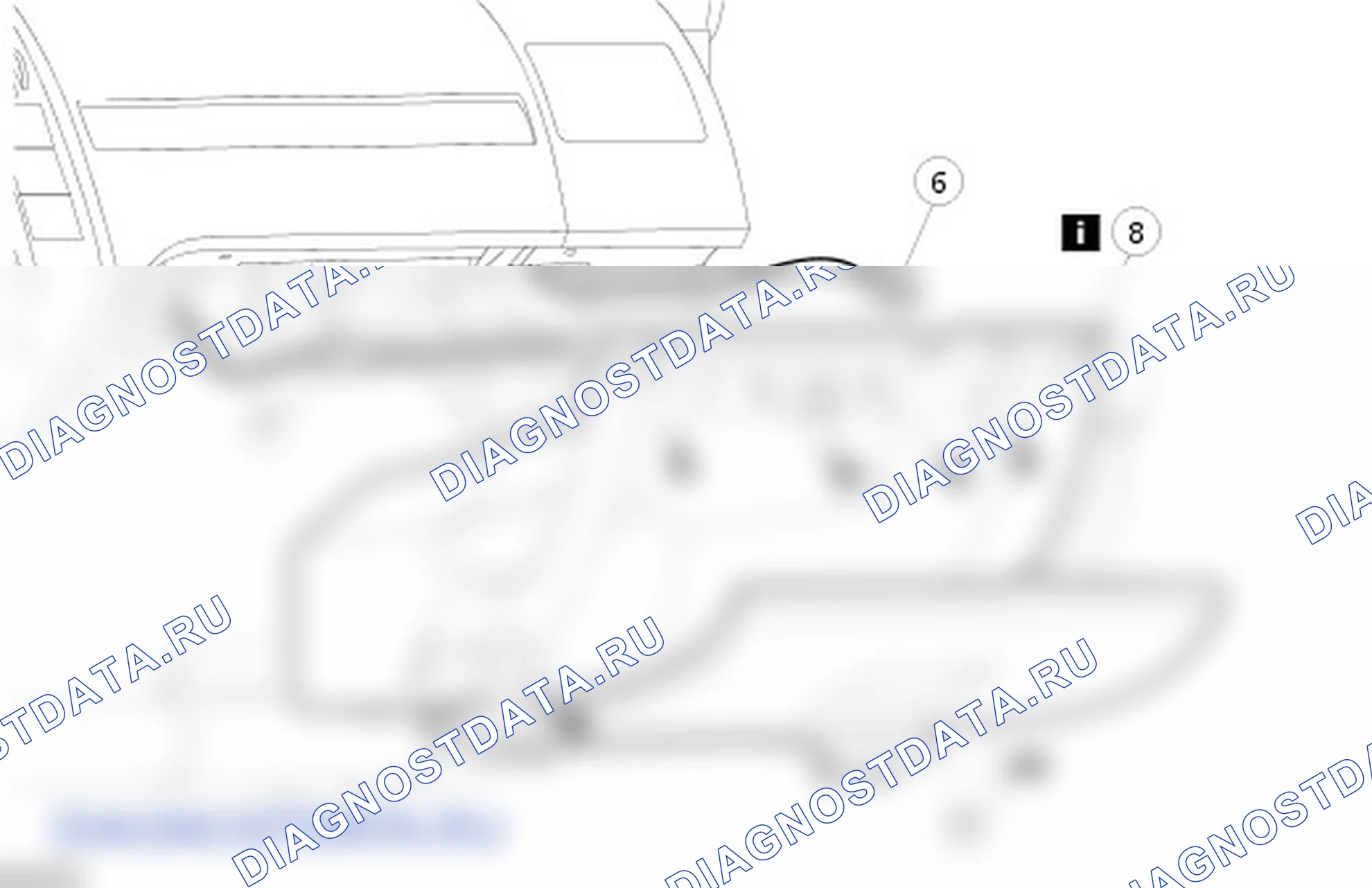 Как снять и установить жгут электропроводки пассажирского салона. Ford C-MAX I рестайлинг