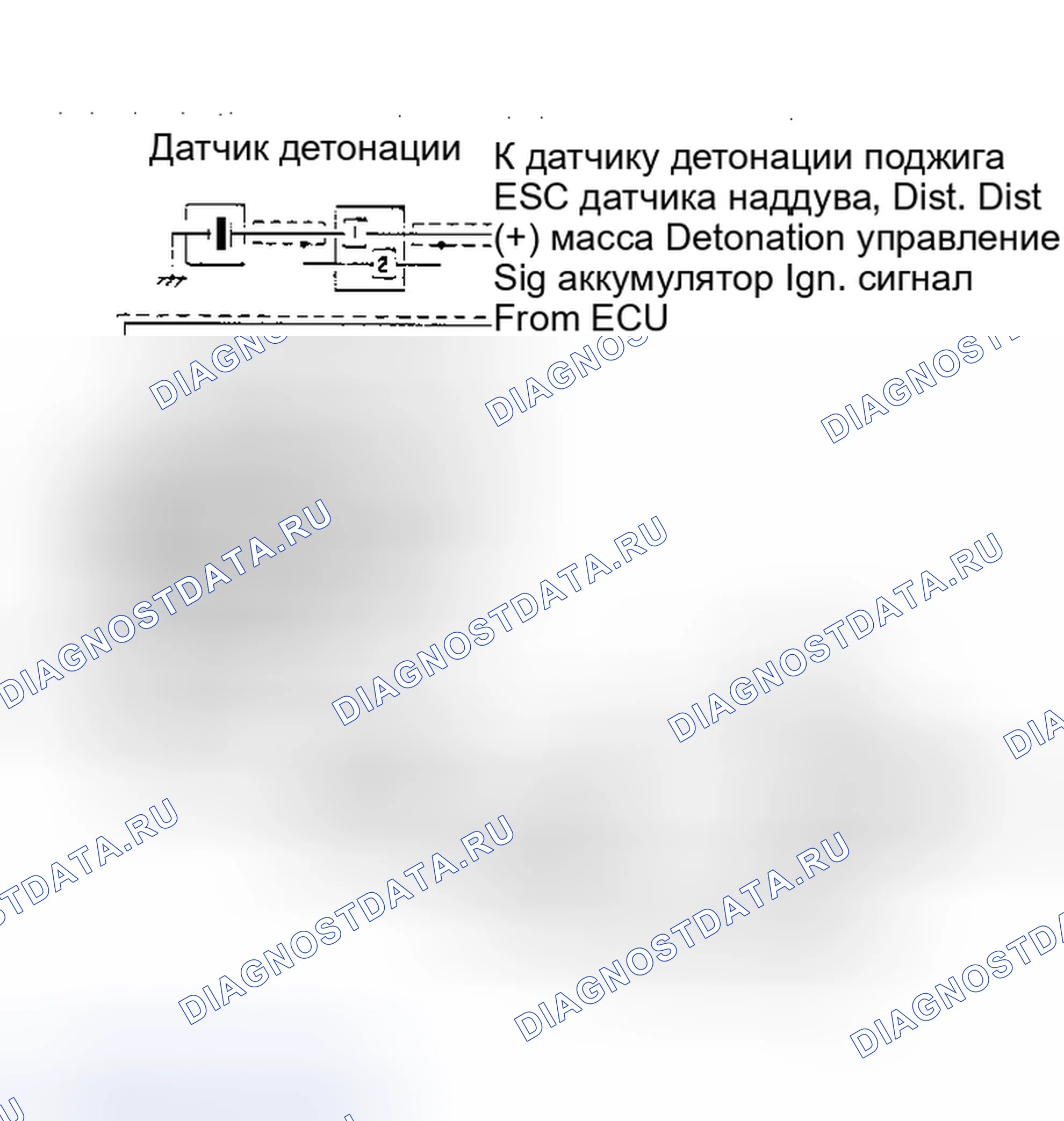 Рис. 5: Схема подключения Starion с системой ECI. Dodge Challenger II