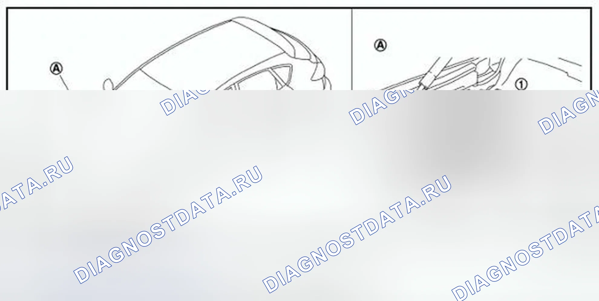 Рис. 112: Расположение компонентов. Infiniti QX50 I