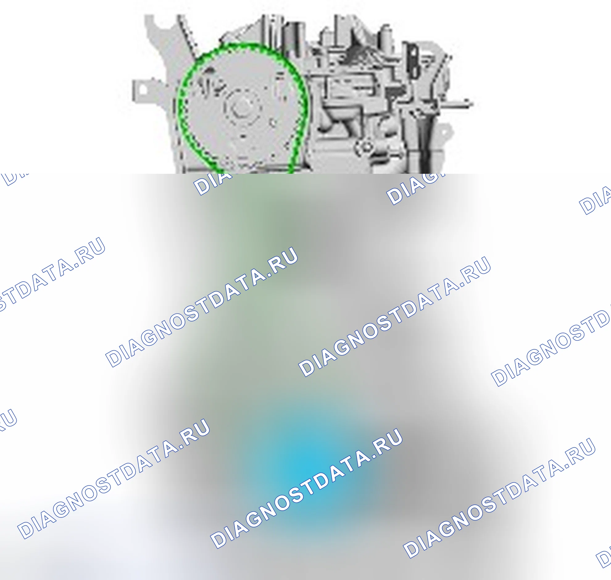 Как установить присоединяемые детали двигателя. Ford Grand C-MAX II