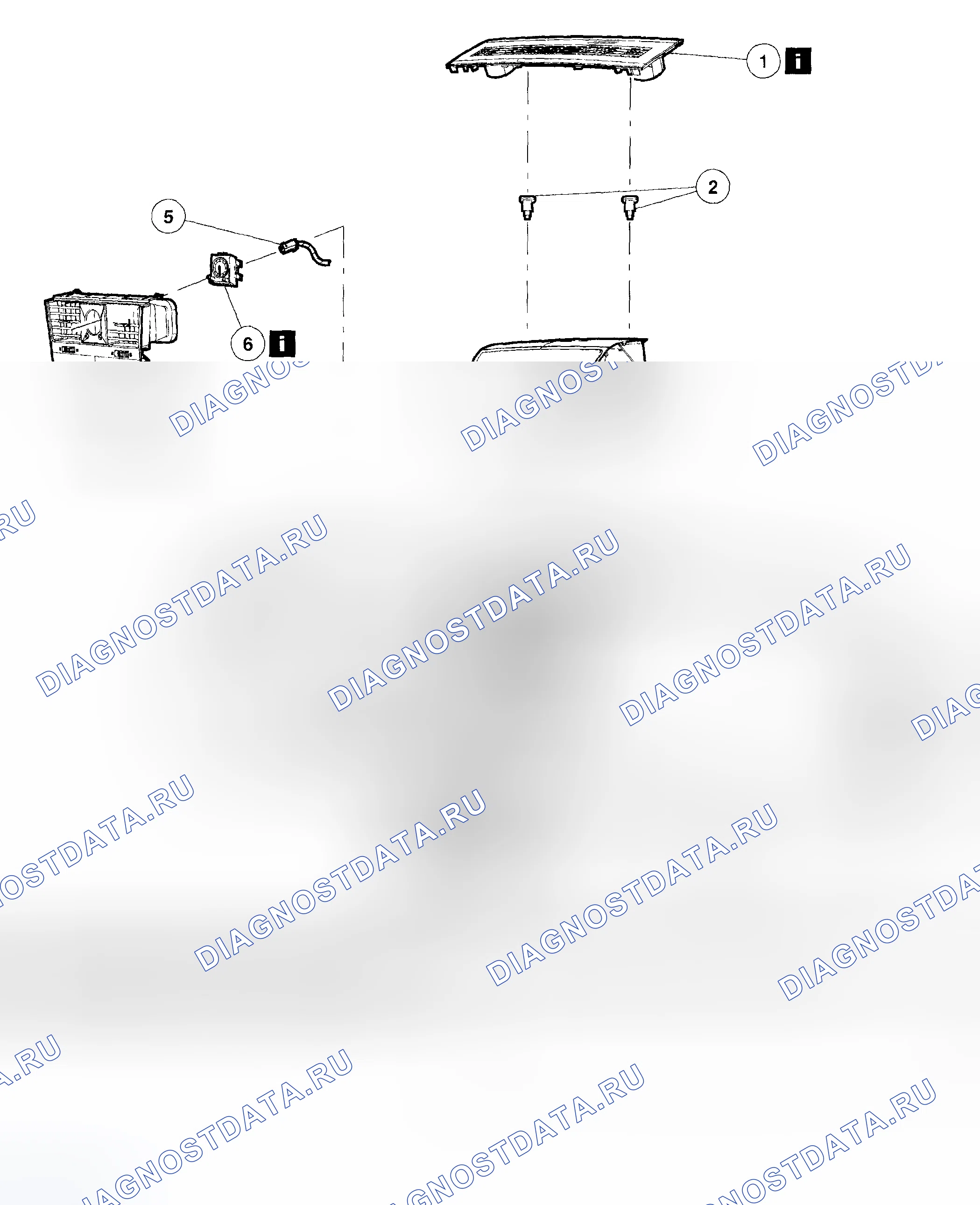 Рис. 226: Часы. Hyundai ix20 I рестайлинг