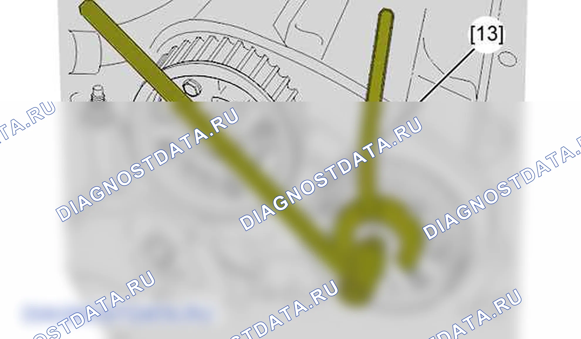 Повторная установка: двигателя ES9 — b1dm029d. Peugeot 607 I рестайлинг