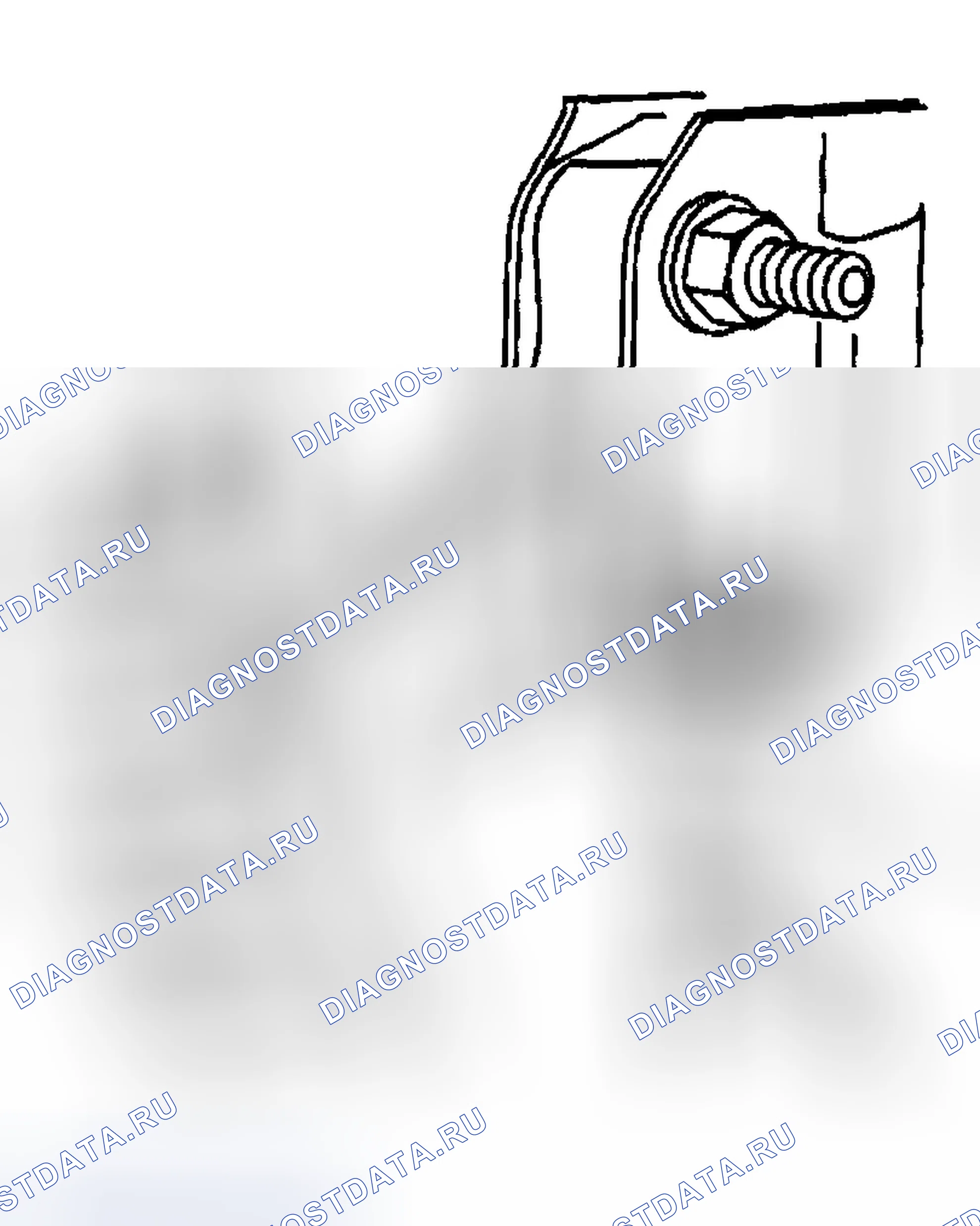 Рис. 30: Порядок демонтажа. Buick Century VI