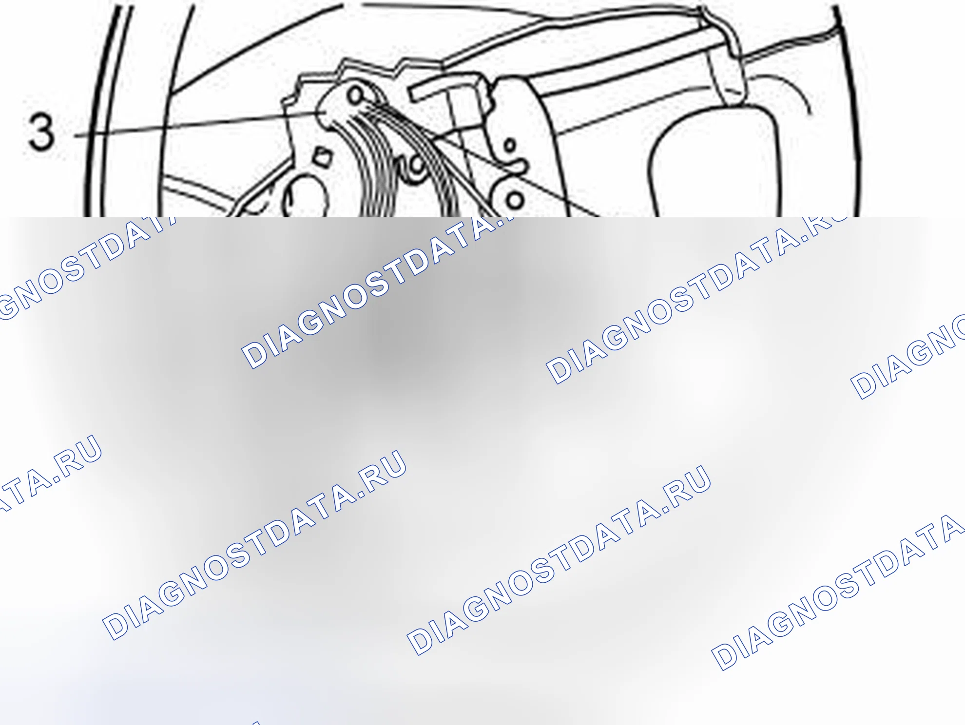 Рис. 150: Снятие рулевого колеса. Volvo V70 II рестайлинг