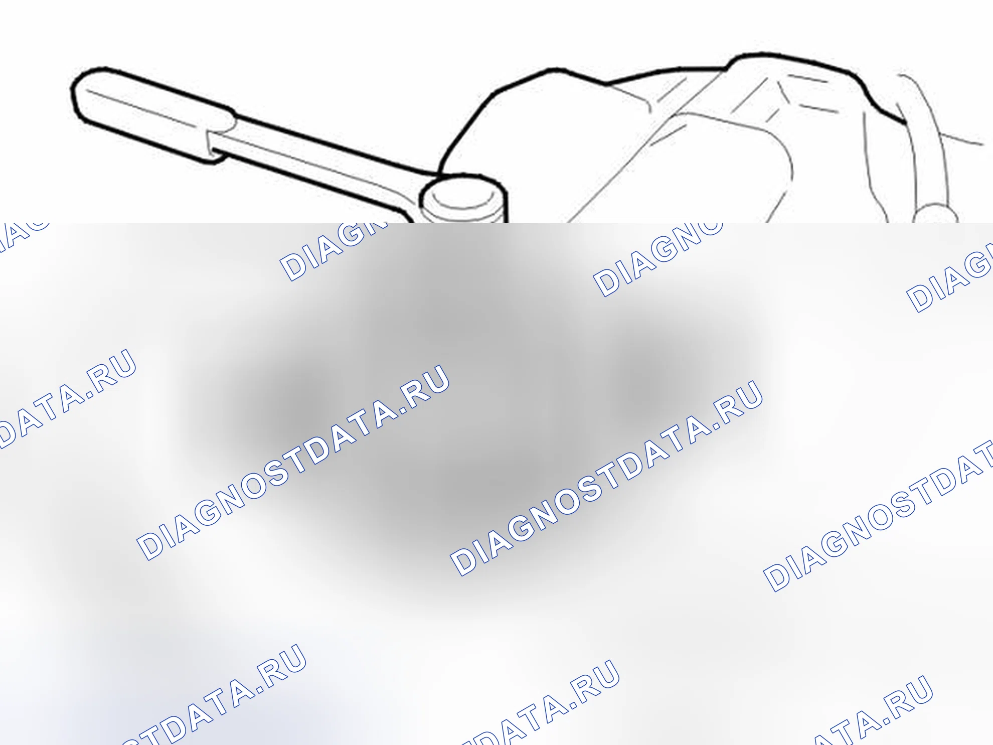 Рис. 39: ДЕМОНТАЖ ДАТЧИКА УРОВНЯ. Volvo V50 I