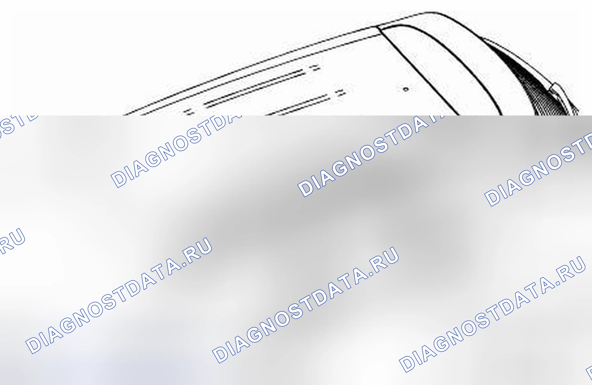 Рис. 18: Замена формовки панели крыши (без V64). Kia Optima I