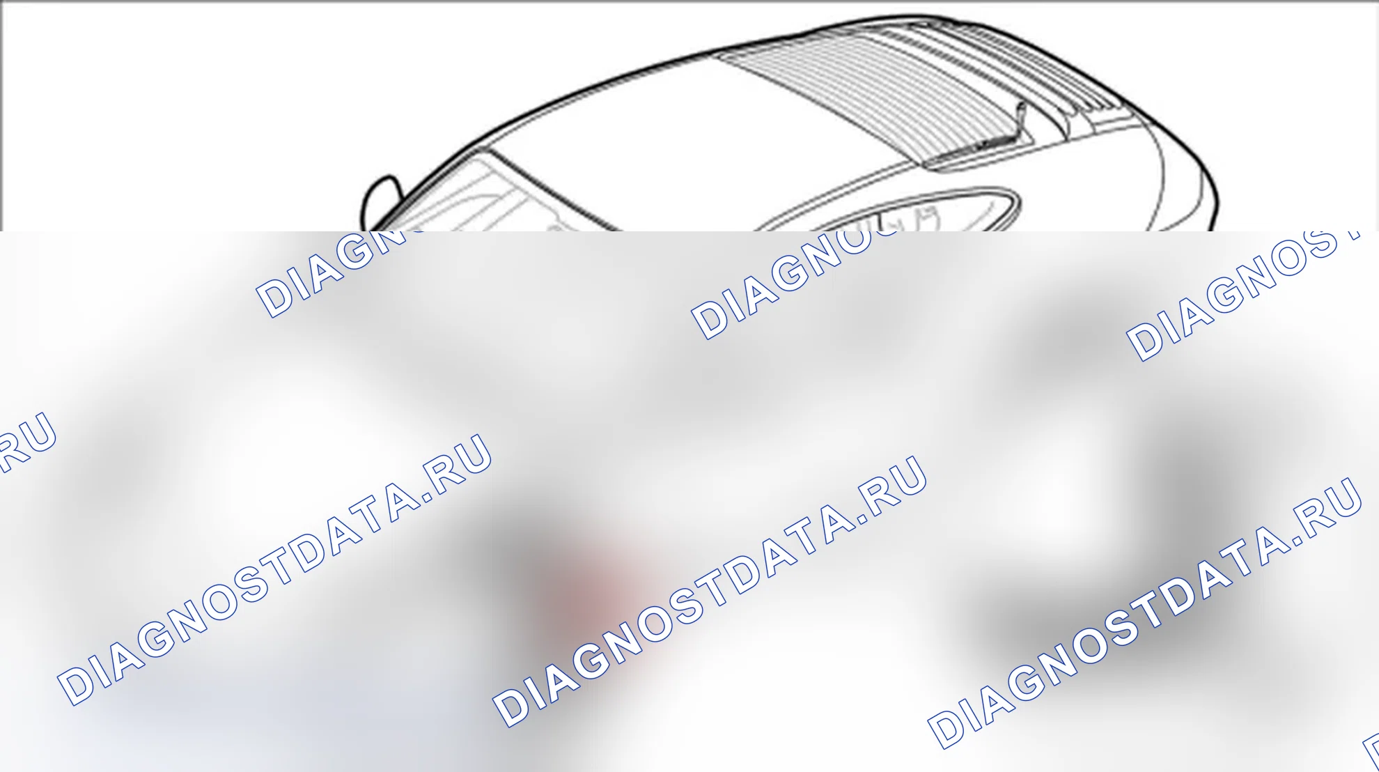 Рис. 87: Демонтаж насоса для системы омывателя фар. Porsche 911 GT3 997