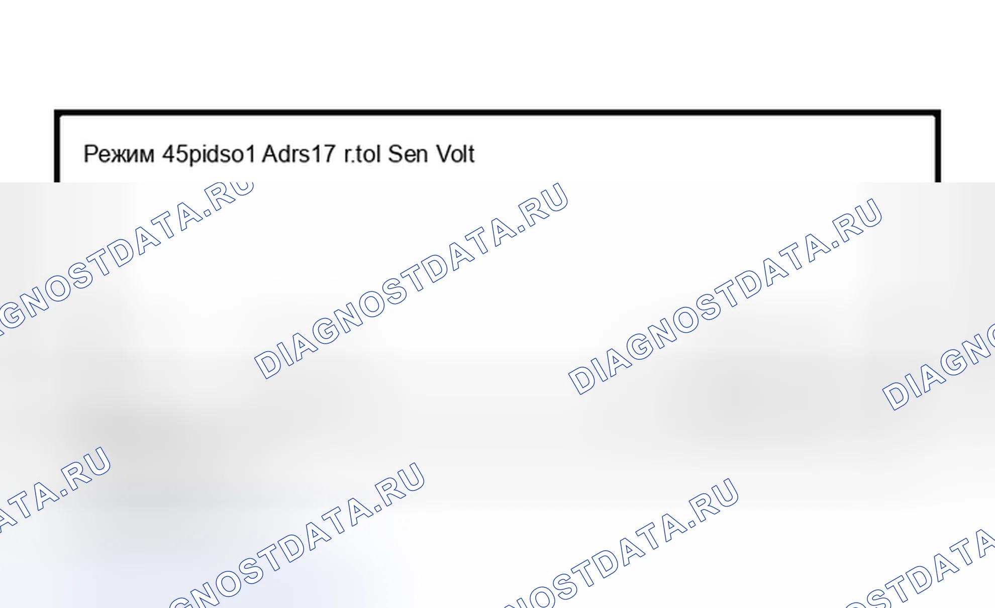Рис. 236: $ 01 Rich to lean пороговое напряжение. Porsche Boxster 986