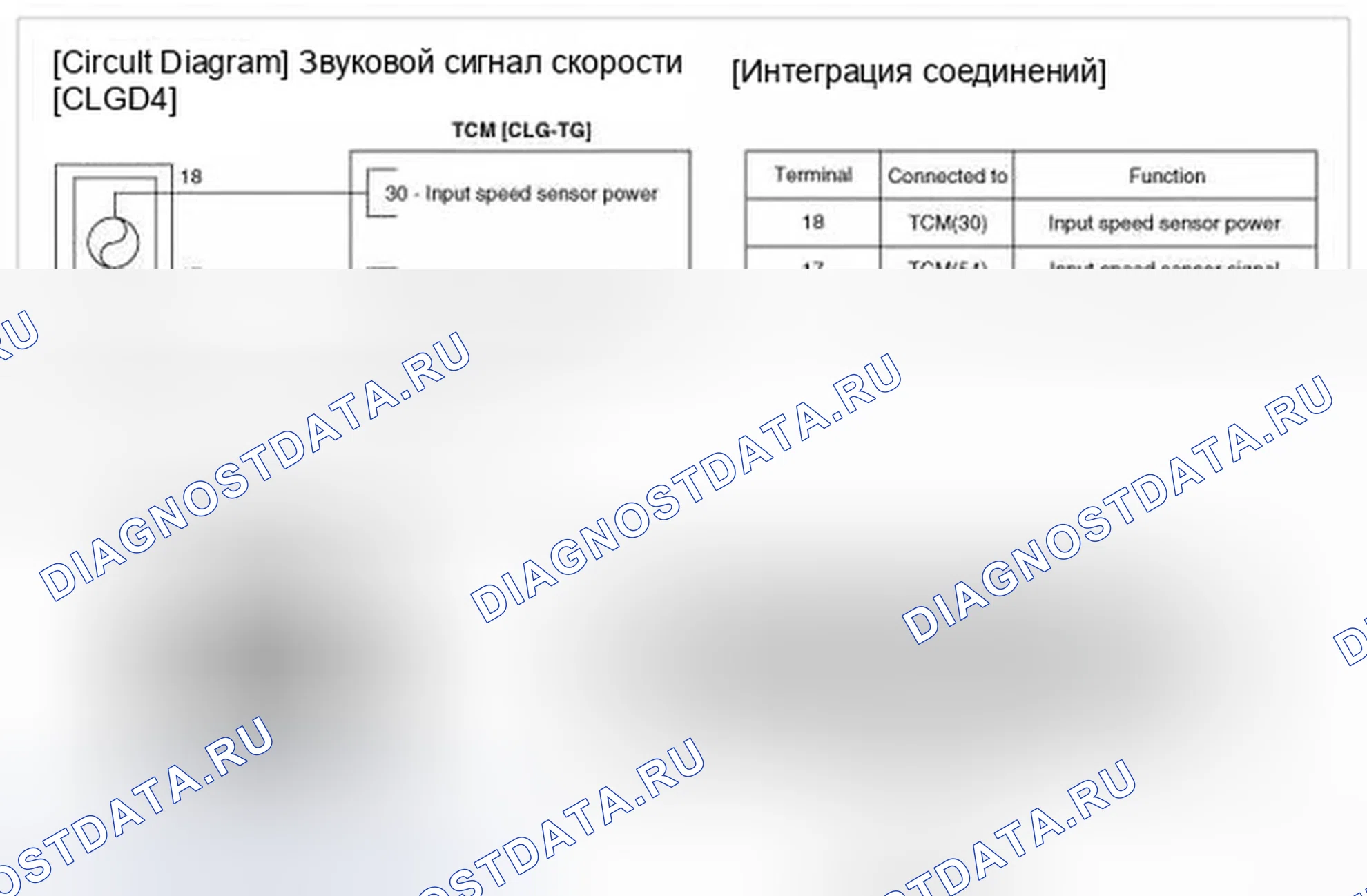 Рис. 533: Принципиальная схема. Hyundai Genesis I рестайлинг
