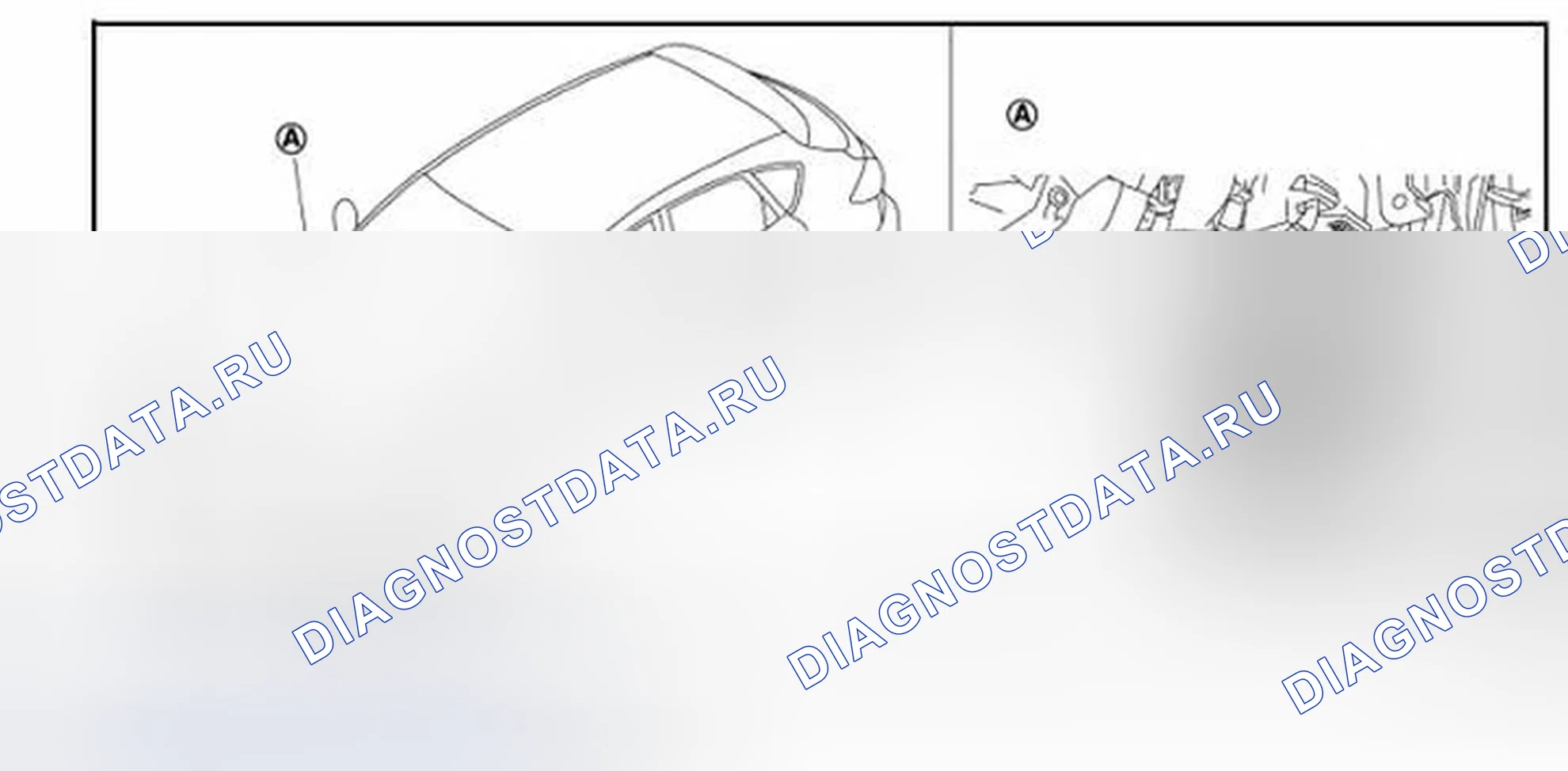 Рис. 44: Расположение компонентов. Infiniti EX35 I