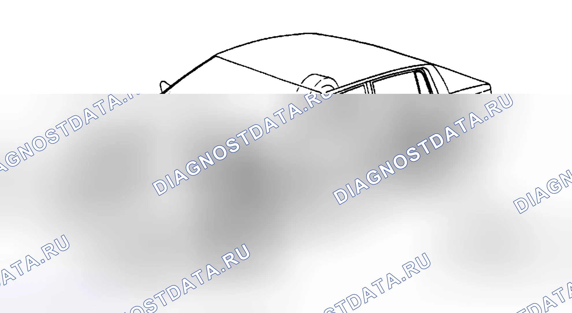 Рис. 2: РАСПОЛОЖЕНИЕ КОМПОНЕНТОВ АНТИБЛОКИРОВОЧНОЙ ТОРМОЗНОЙ СИСТЕМЫ. Oldsmobile Ninety-Eight X