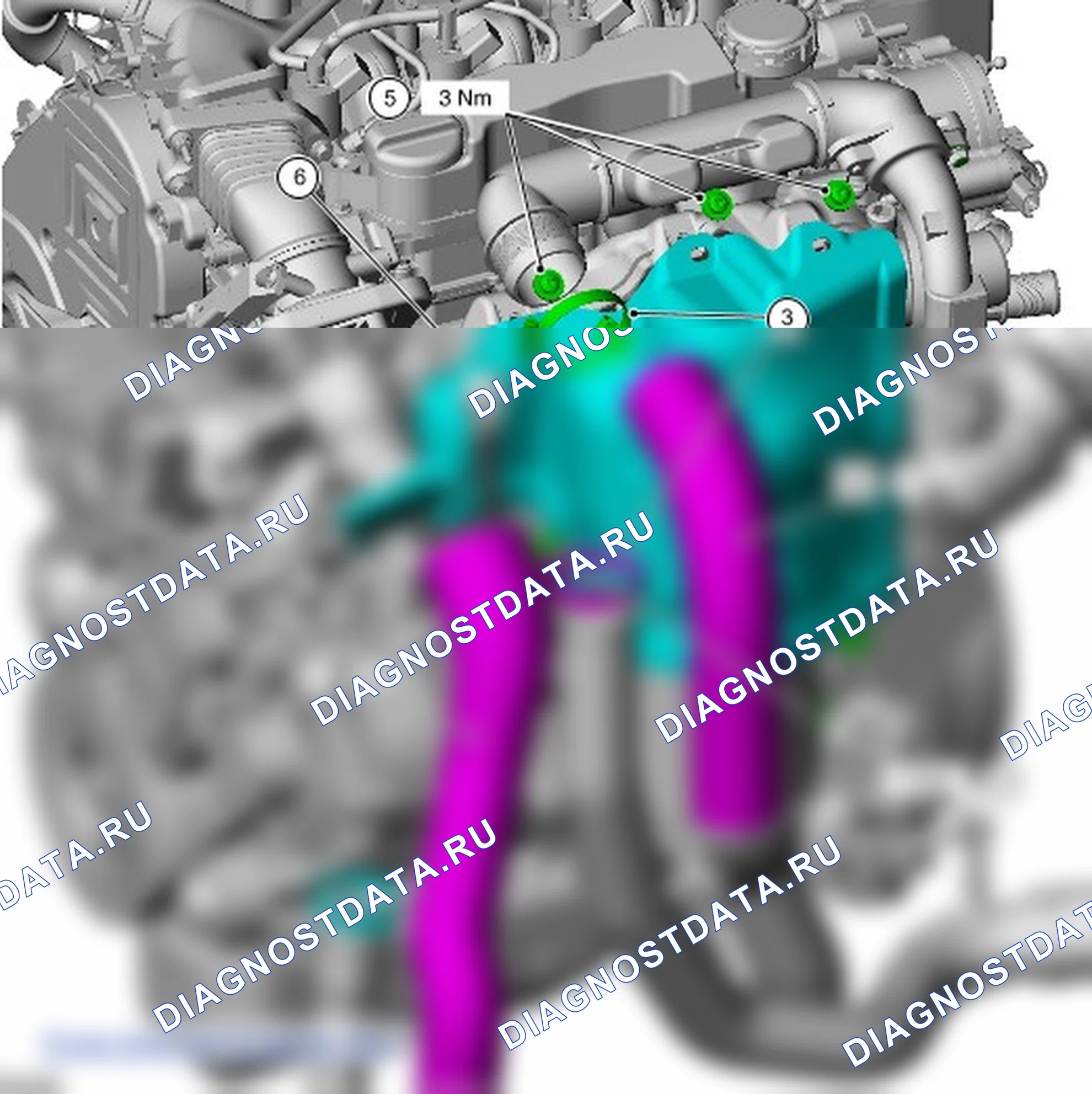 турбокомпрессор — 1.6L Duratorq-TDCi (DV) дизель: описание и работа. Ford C-MAX I рестайлинг