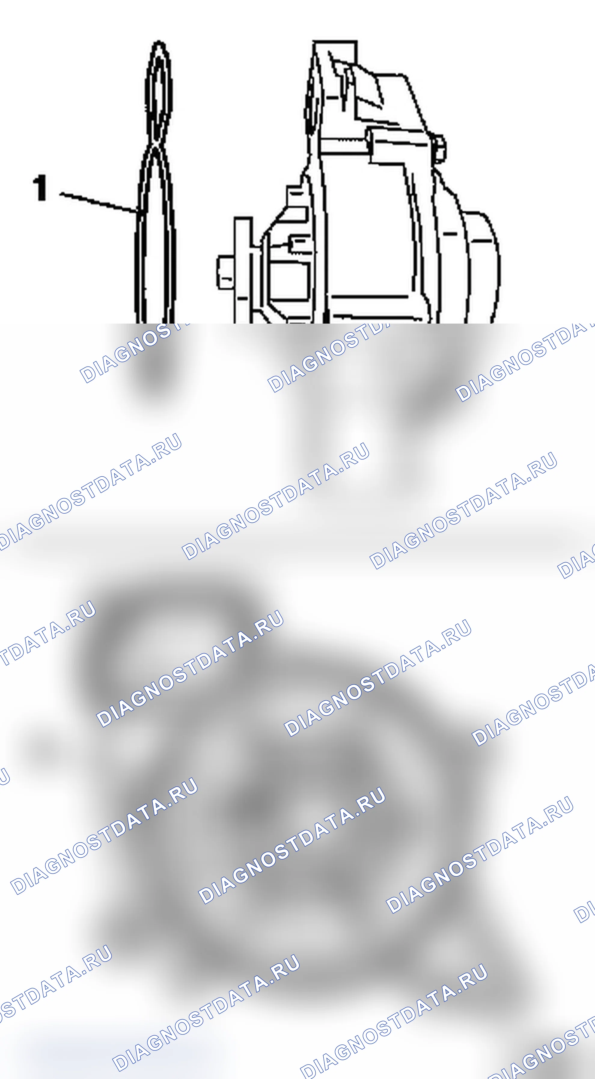 Снять и установить насос охлаждающей жидкости (Z 22 SE). Opel Astra G