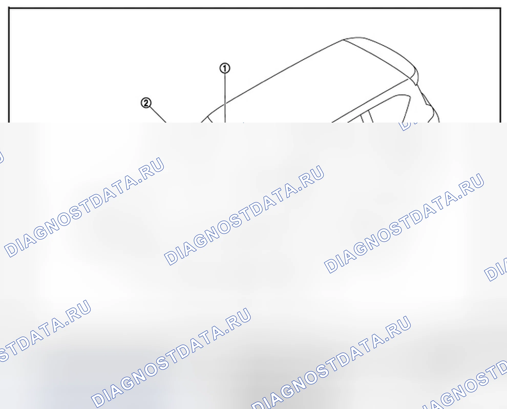 Рис. 17: ДВЕРНОЕ ЗЕРКАЛО: Расположение компонентов. Infiniti QX56 II