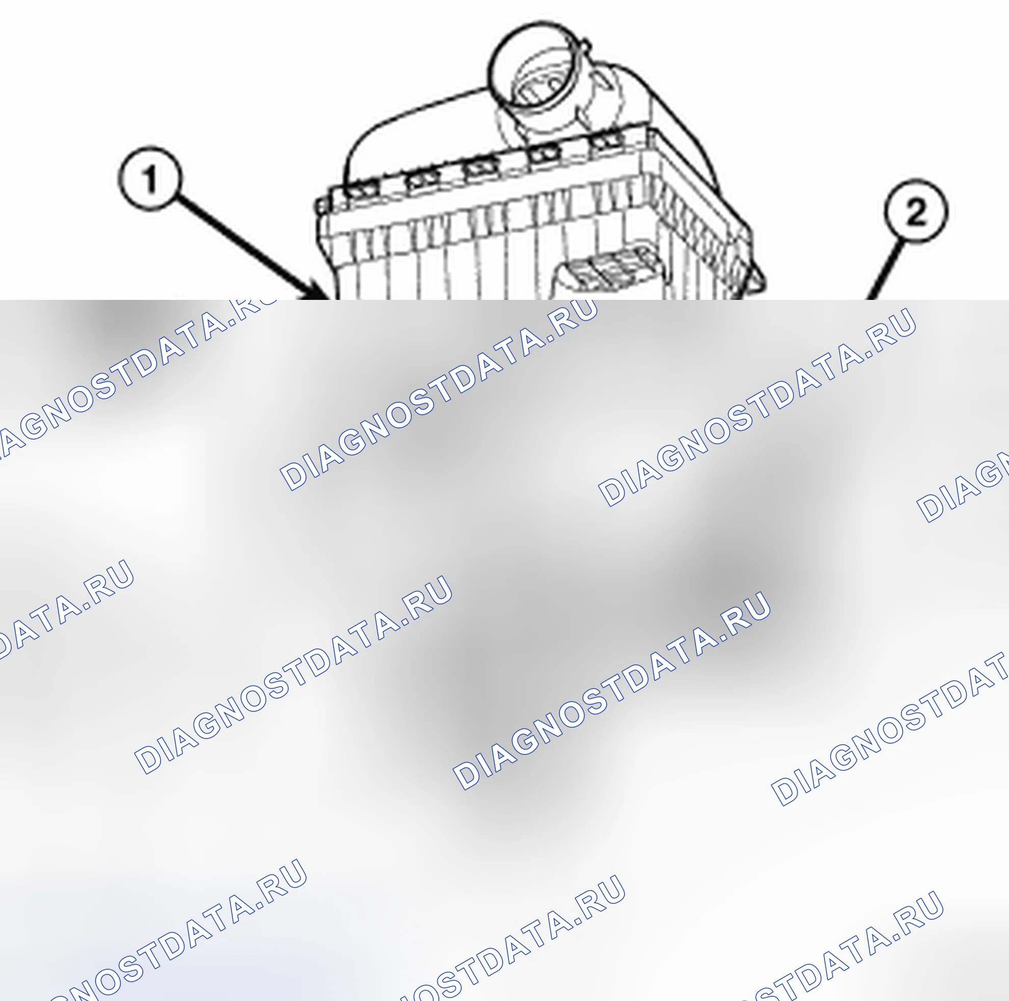 Рис. 39: ДЕМОНТАЖ. Dodge Cab & Chassis R3500 HD transition