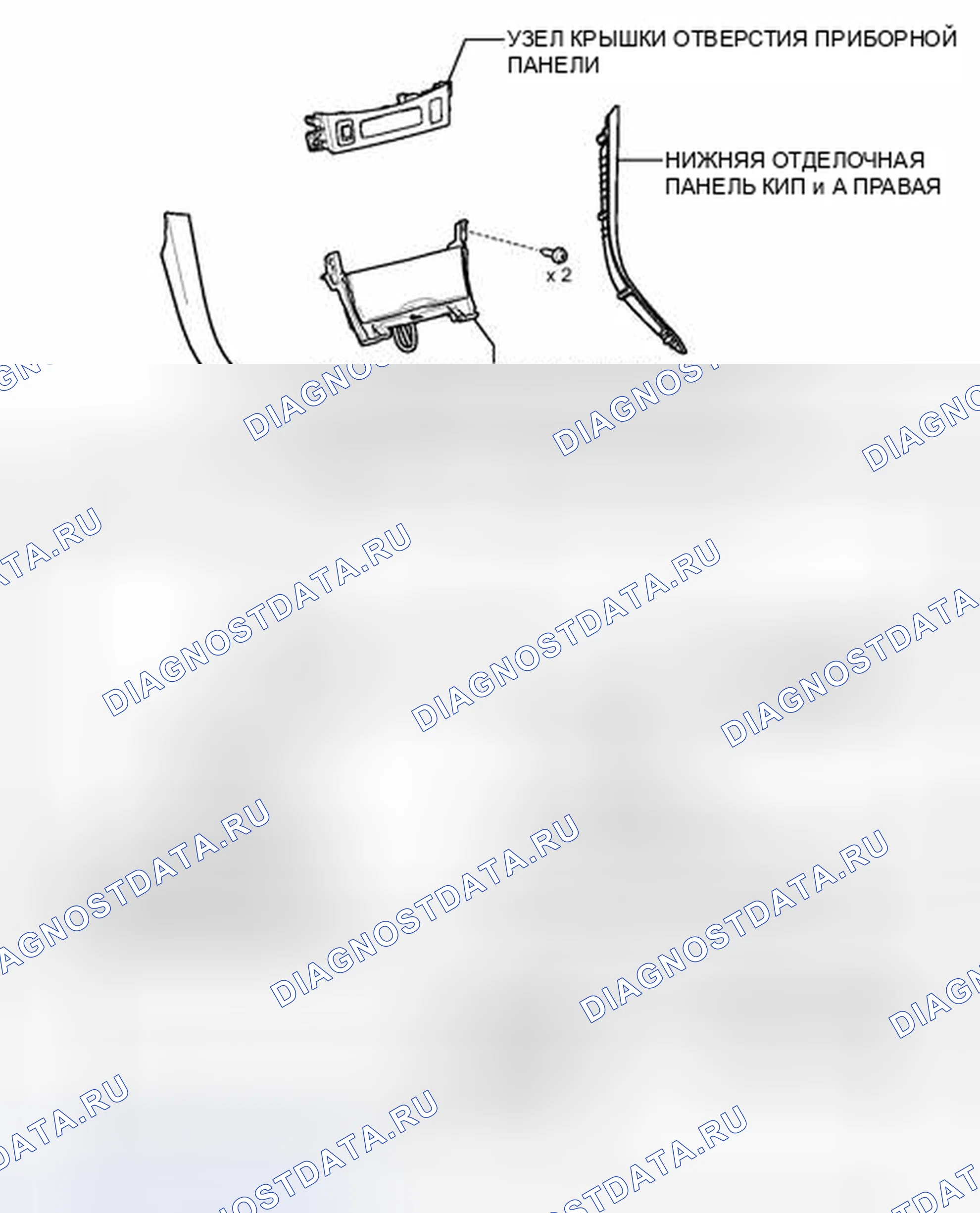 Рис. 41: ИЛЛЮСТРАЦИЯ. Toyota Corolla X рестайлинг