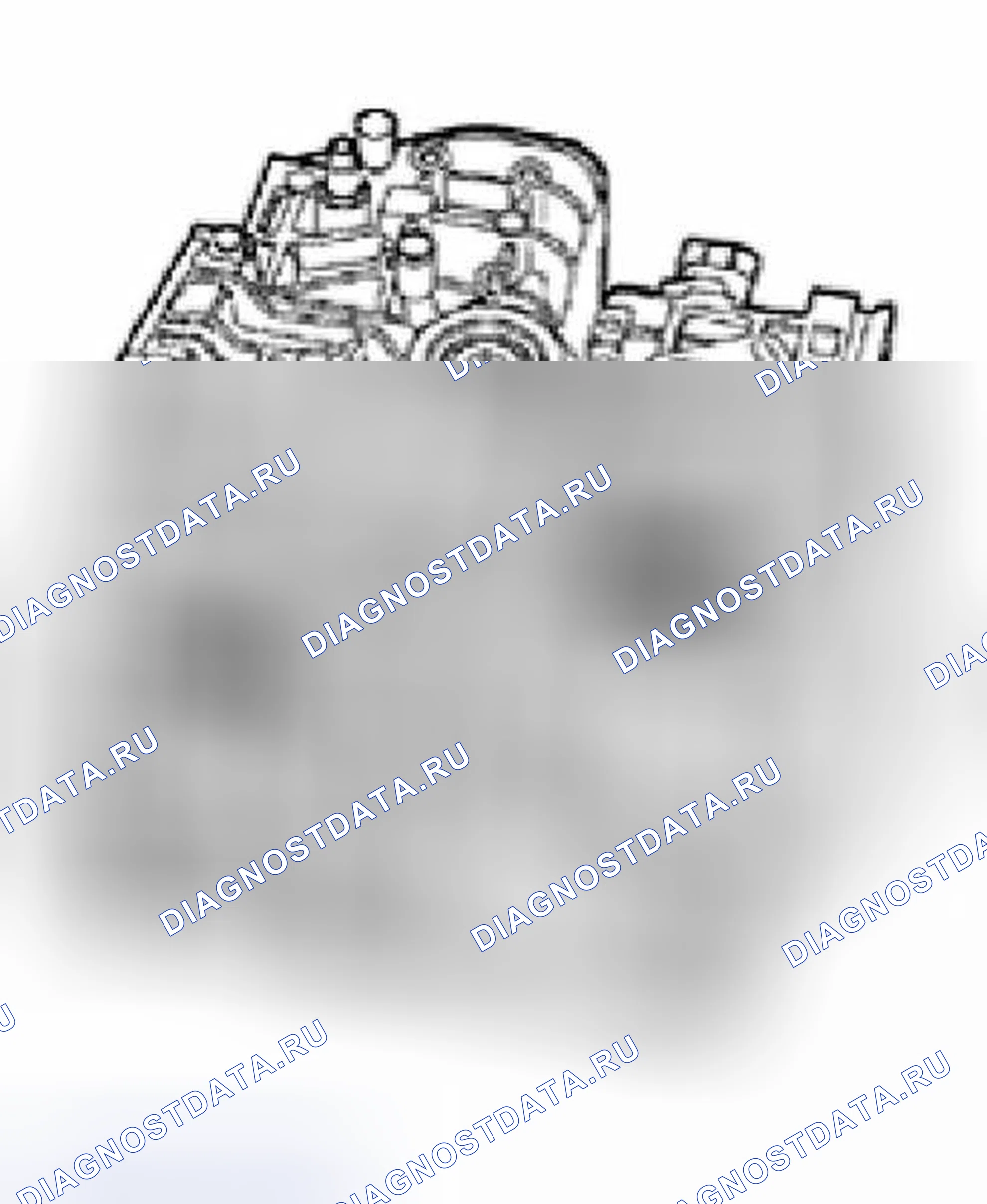 Рис. 15: Расположение на коробке передач. Volkswagen Golf Mk3