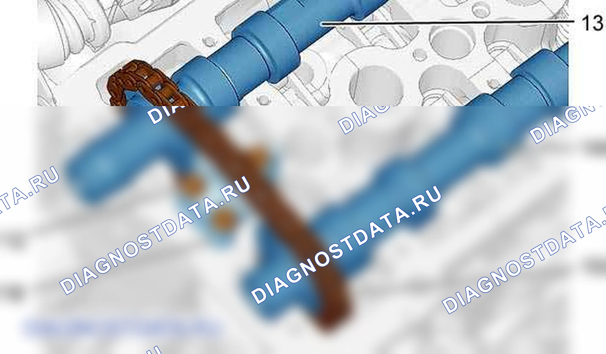 Снятие - установка: Распределительные валы — b1dp1ttd. Peugeot 607 I рестайлинг