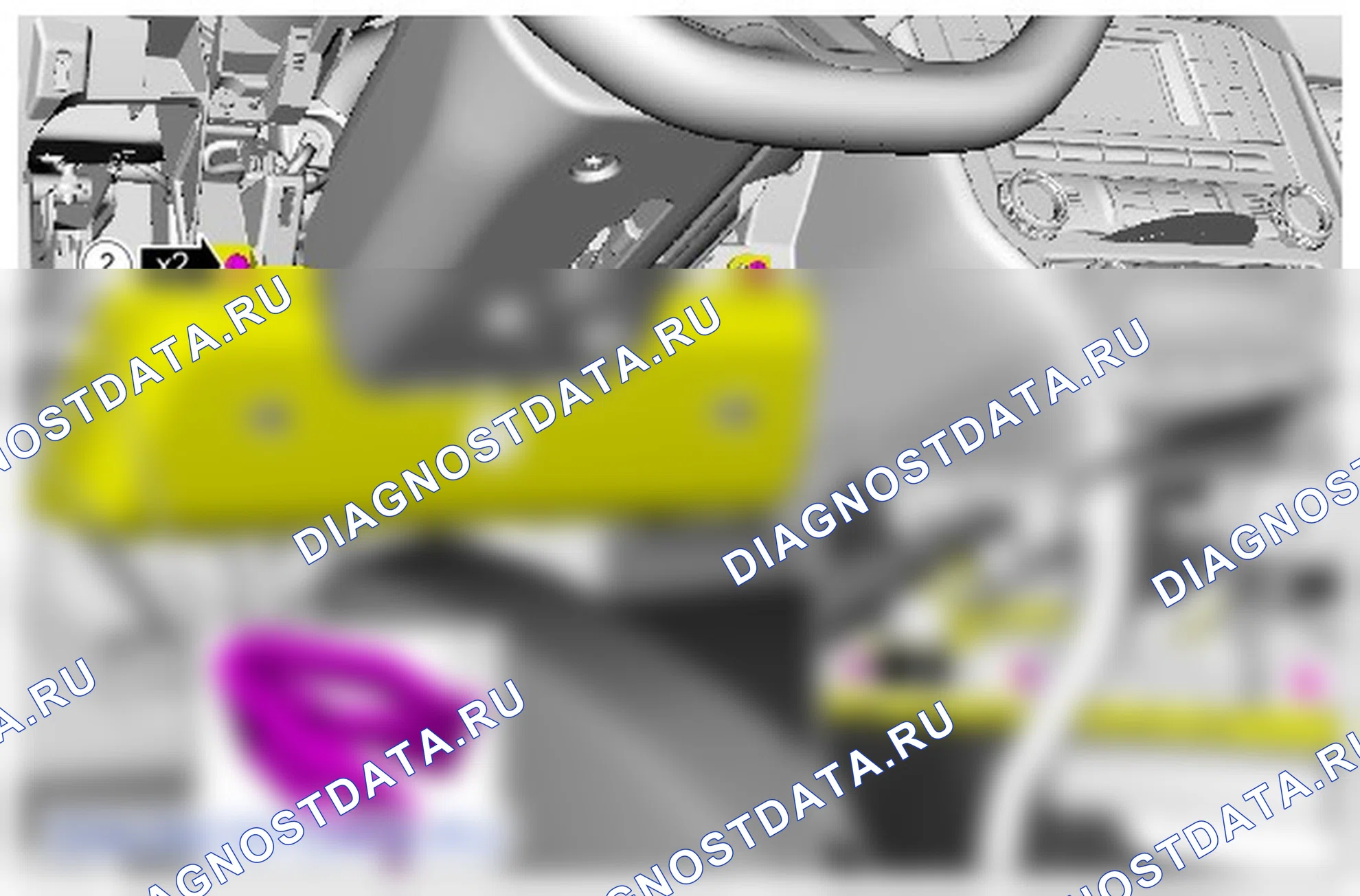 Как снять и установить Подушка безопасности водителя. Ford Mustang VI
