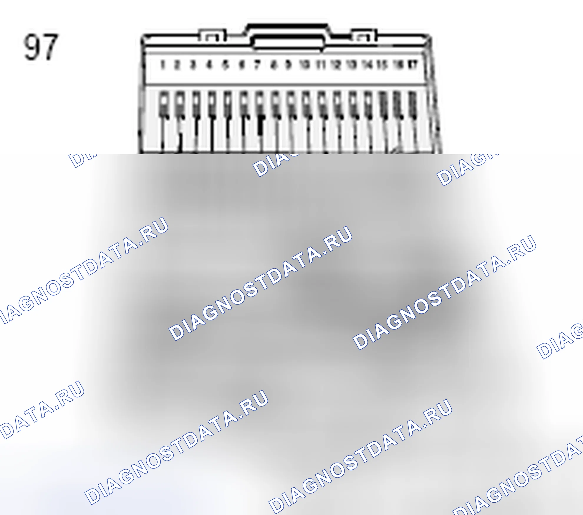 Рис. 127: 9684 Набор измерительных инструментов. Porsche Cayenne I рестайлинг