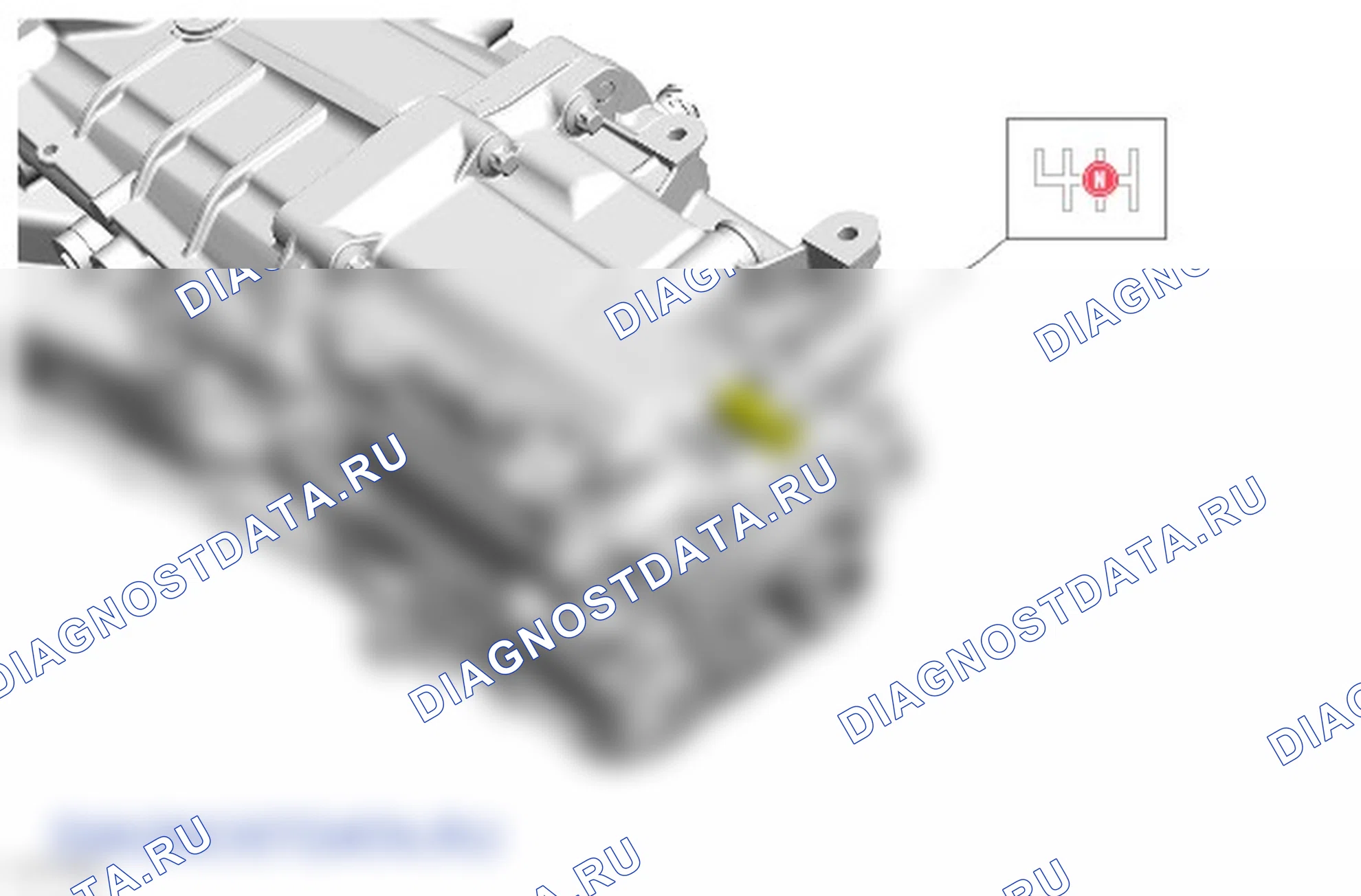 Как снять и установить передачи 1, 2 и передачу заднего хода. Ford Transit VII