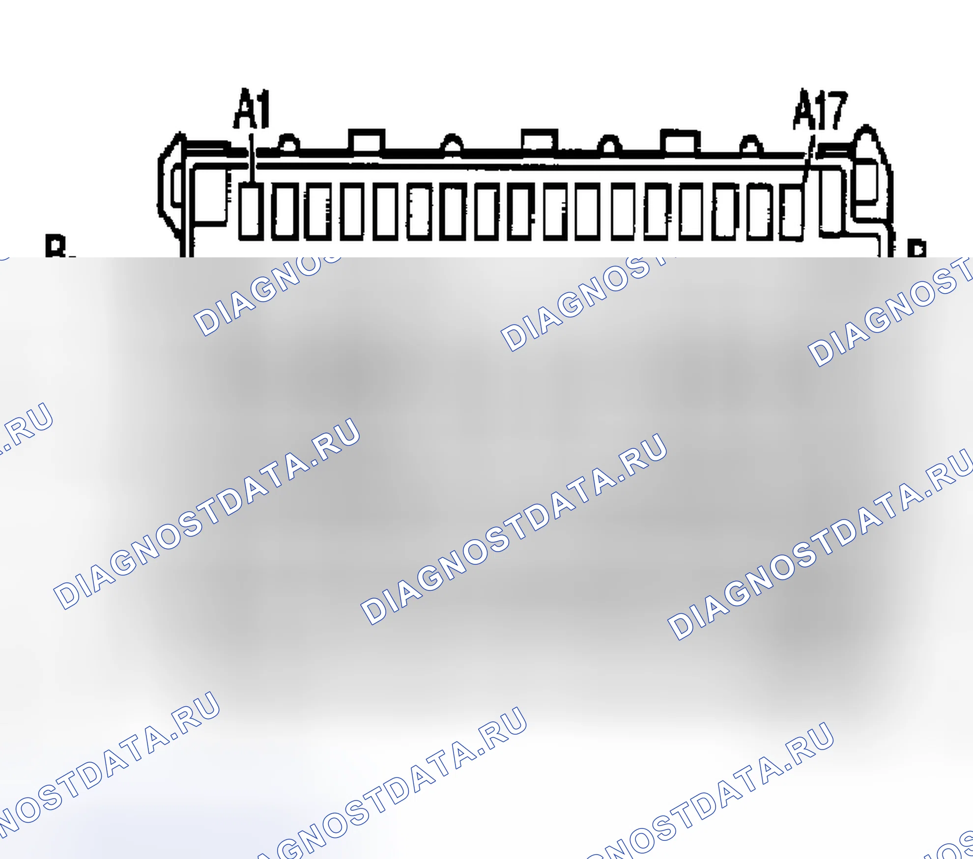 Рис. 14: ТЕСТ AB: ИНДИКАТОРЫ / СВЕТОВЫЕ СИГНАЛЫ ПОВОРОТА НЕ РАБОТАЮТ. Pontiac Montana I