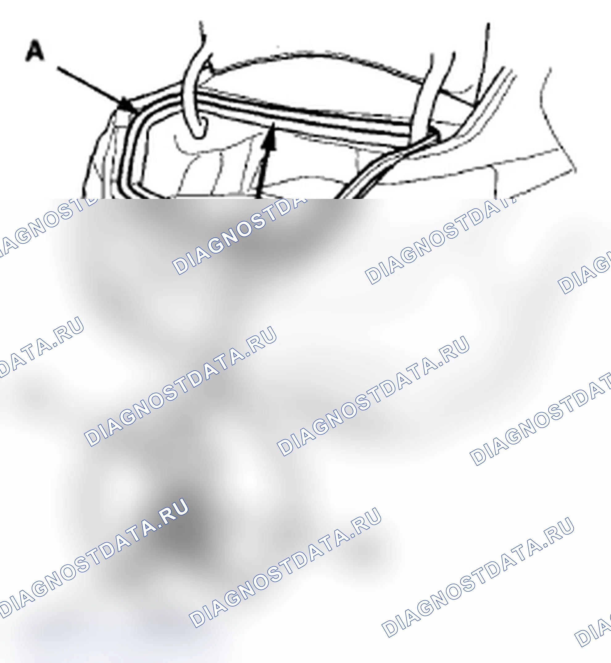 Рис. 150: Замена крышки багажника Weatherstrip. Acura TL IV рестайлинг