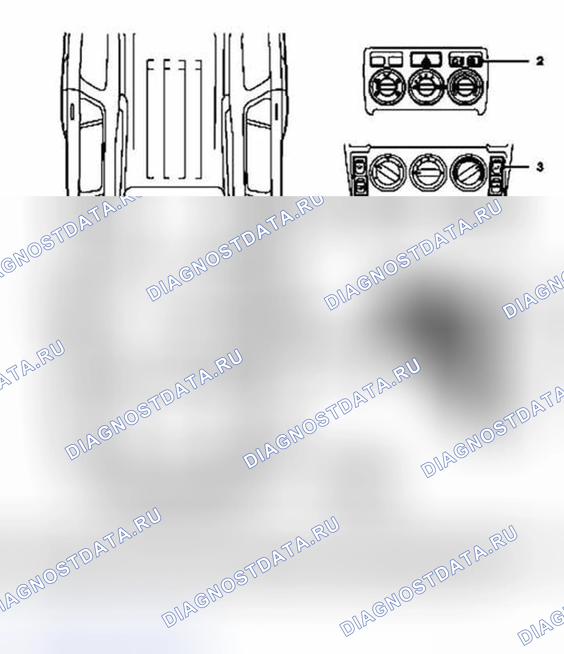 Рис. 65: Датчик температуры испарителя. Land Rover Freelander L314