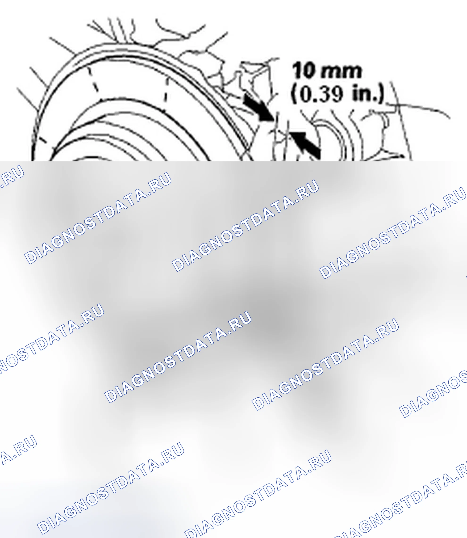 Рис. 59: Толщина и параллельность. Honda Pilot II