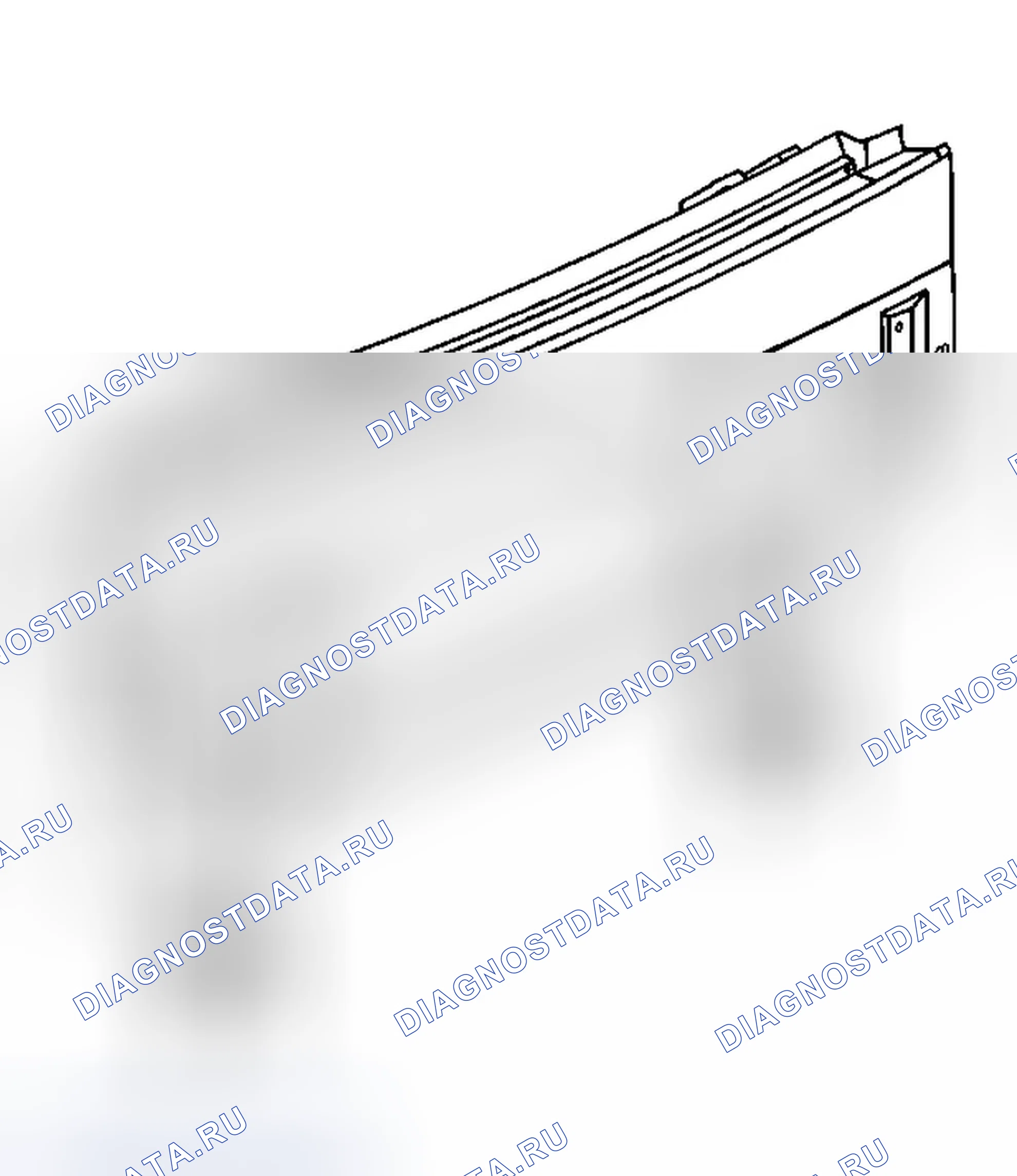 Рис. 24: Порядок демонтажа. Buick Rendezvous I