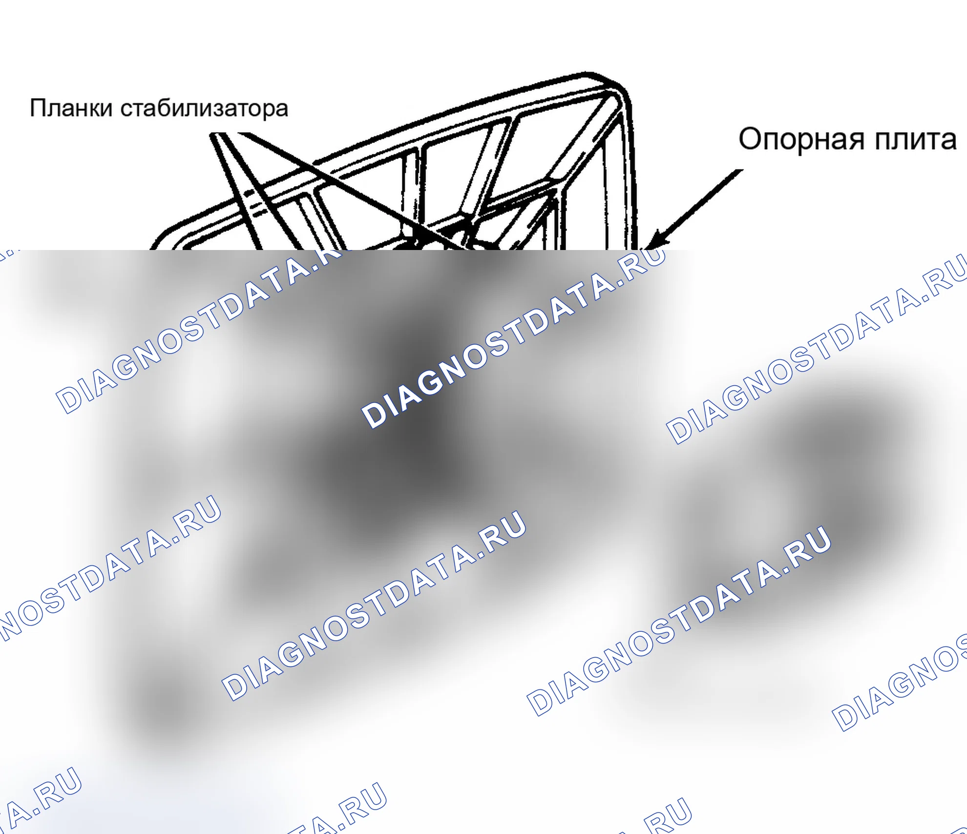 Рис. 2: Планки стабилизатора электропривода Экономия планок стабилизатора при замене стекла.. Ford Club Wagon E350 