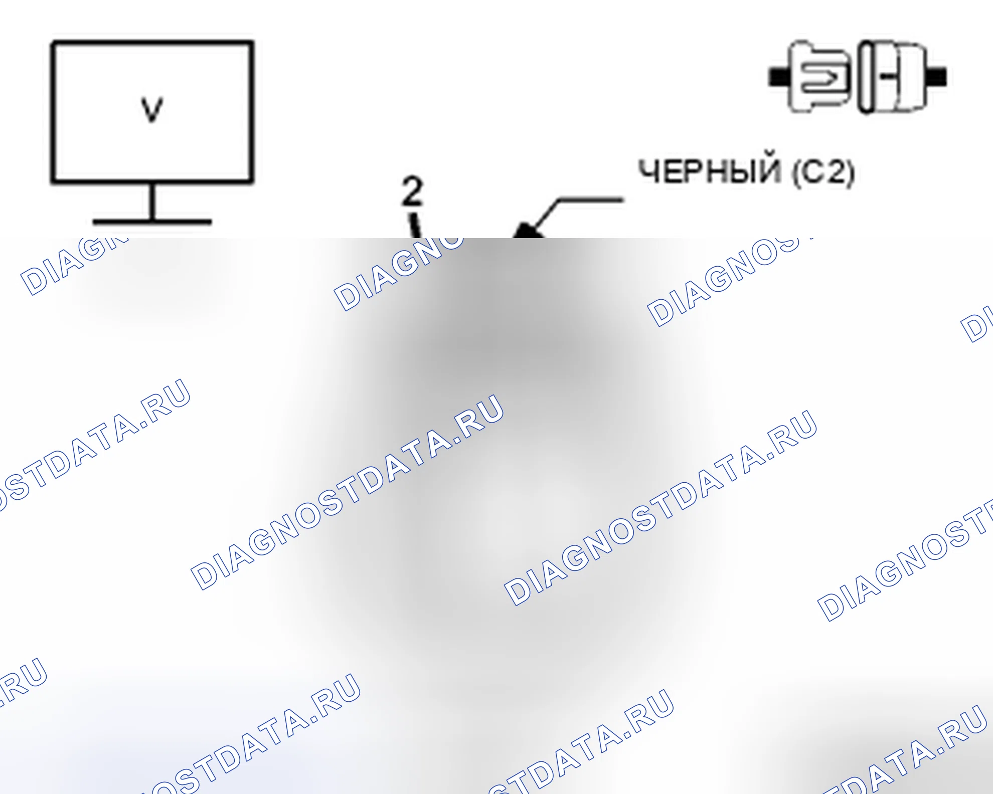 Рис. 316: Диагностический тест. Chrysler Town & Country V