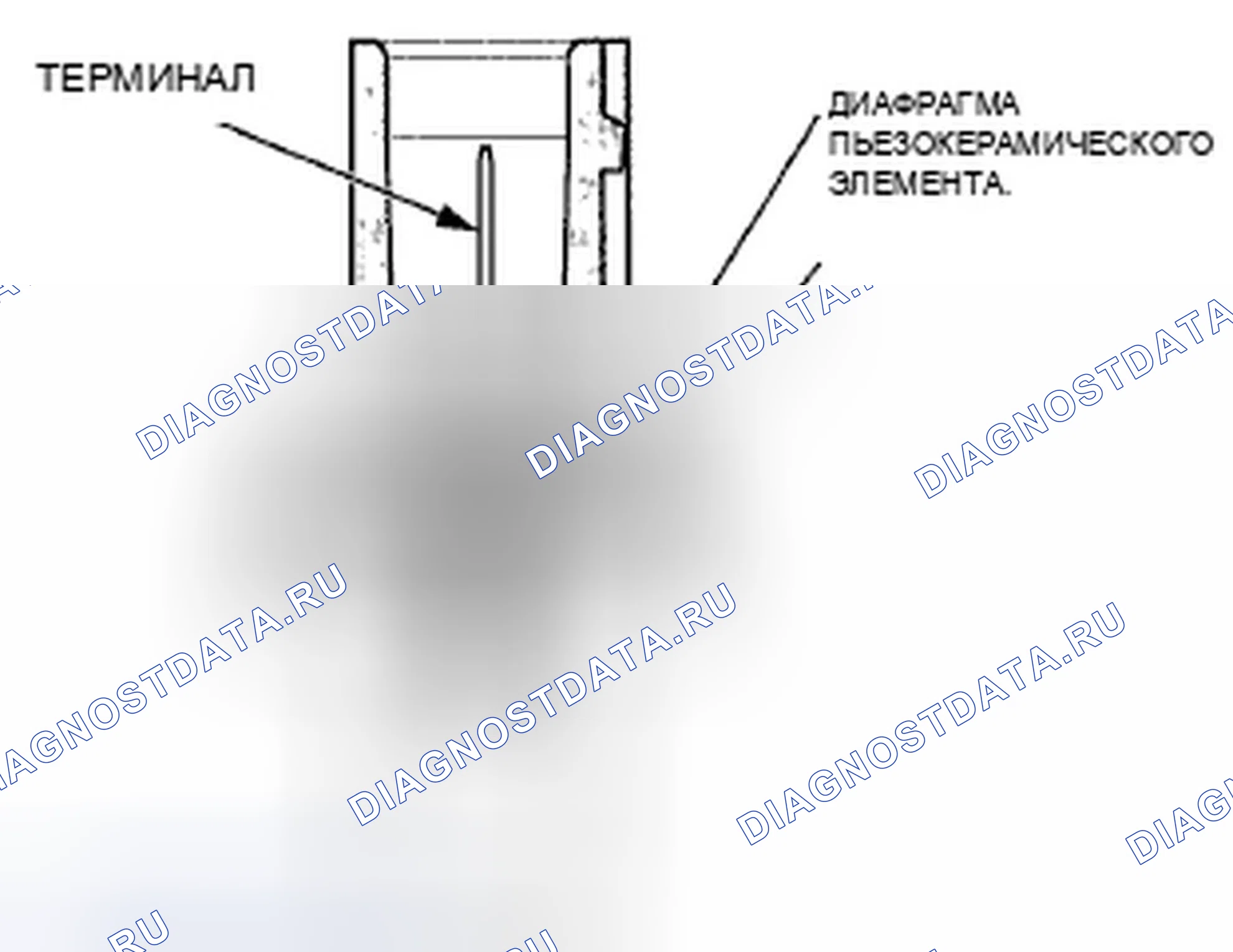 Рис. 439: Датчик детонации. Honda Odyssey IV