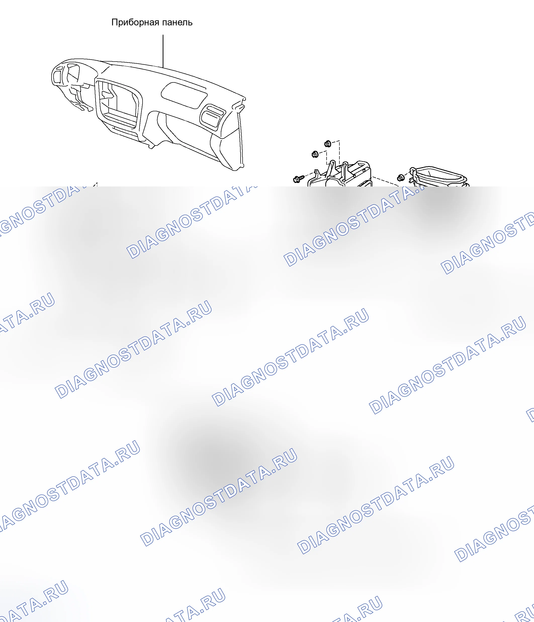 Рис. 221: КОМПОНЕНТЫ. Toyota Land Cruiser 100 рестайлинг 2