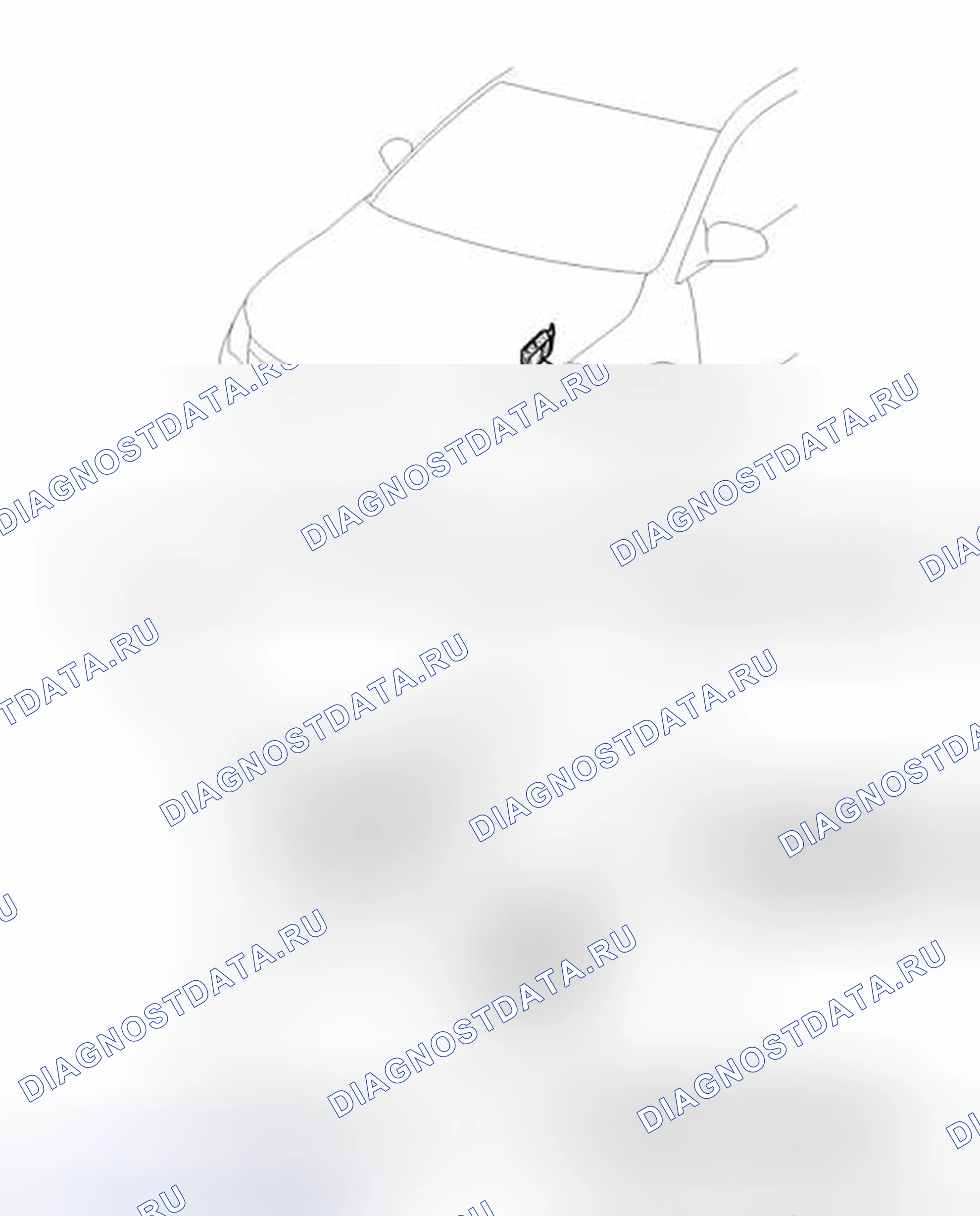 Рис. 107: ИЛЛЮСТРАЦИЯ. Toyota Avalon XX40